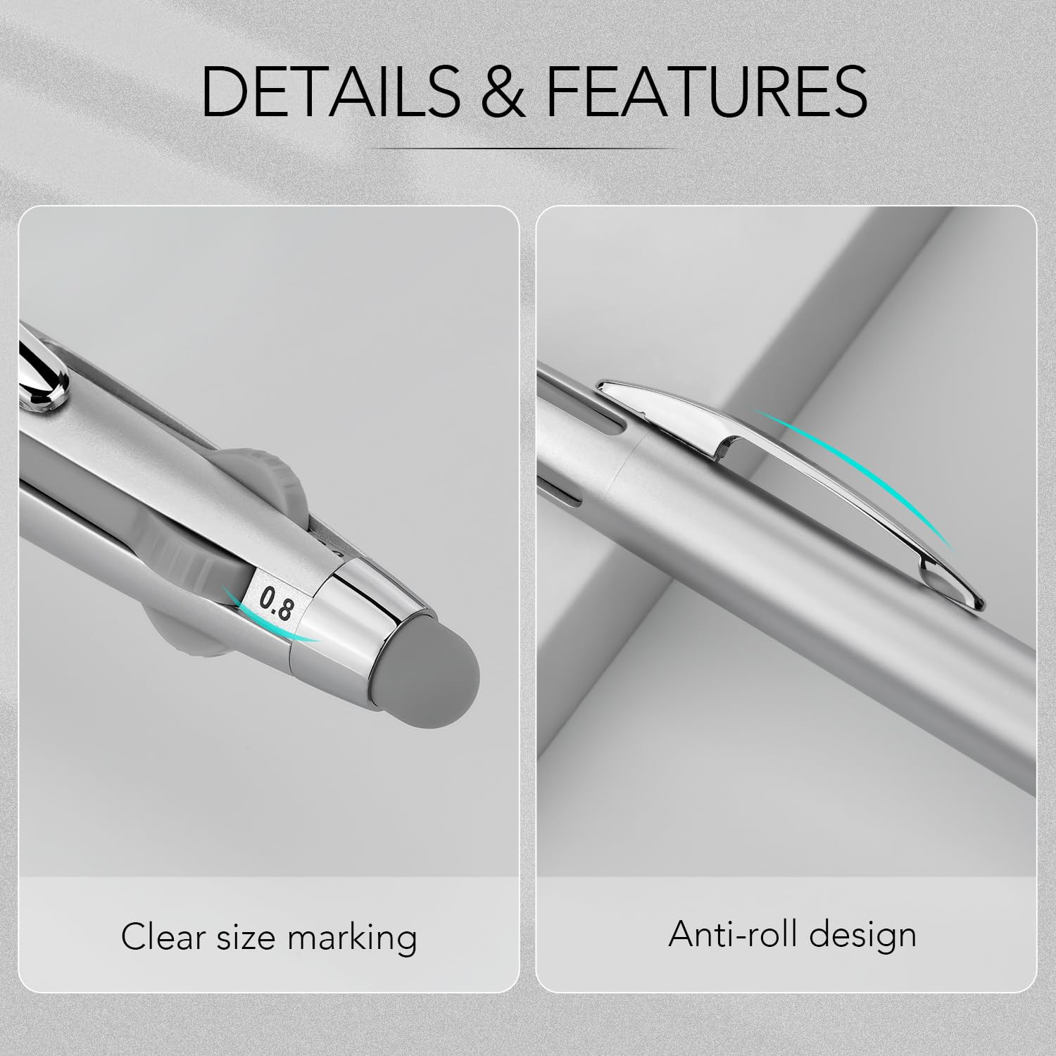 4-In-1 Nail Dotting Pen, Manicure Art Tools in Ballpoint Design with Size