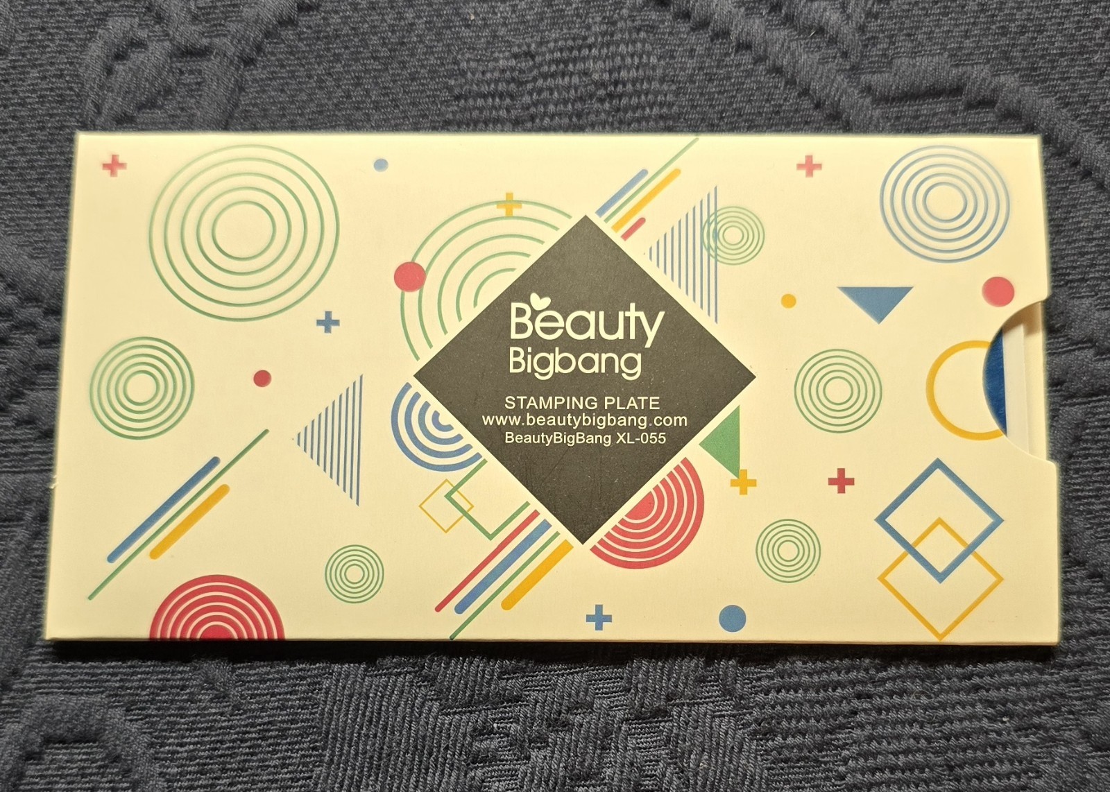 BeautyBigBang XL-055 Nail Stamp Plate Tribal Aztec Triangle Retro Arcade HTF