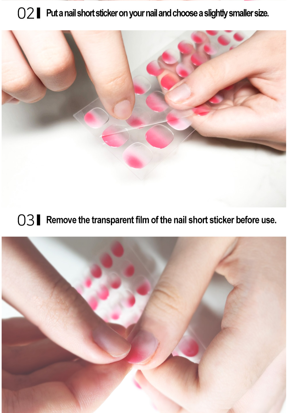 KERU™ Gel Base Sticker for Nail Care | Damage-Free | Long-Lasting Wear