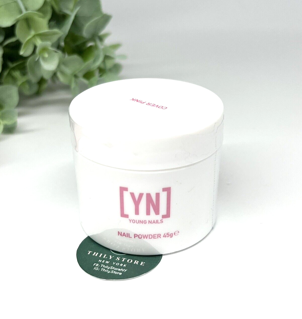 Young Nails Acrylic Cover Powder – Cover Pink -45 Gram/1.57oz -Free US Shipping