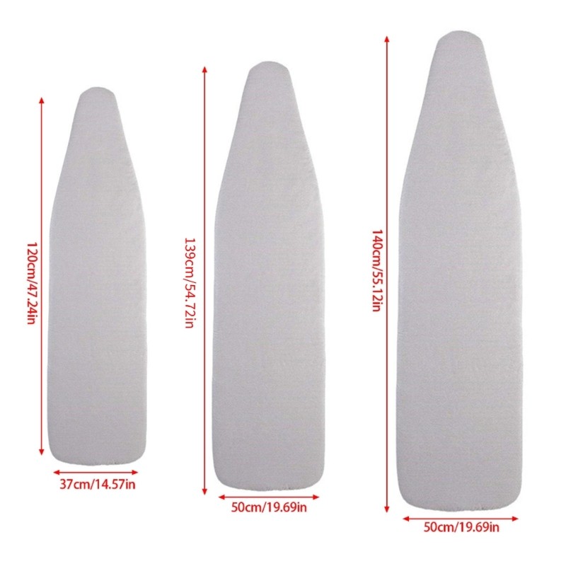 Heat Insulation Ironing Board Cover Silver Coated For Household Iron Pad Cover
