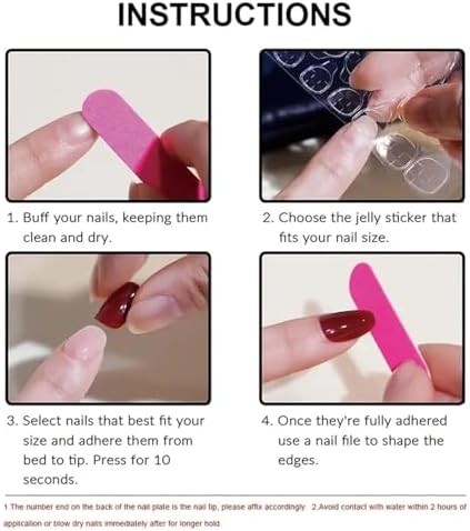 French Tips Press on Nails Purple Flower Fake Nails with Ombre Design Glossy Glu