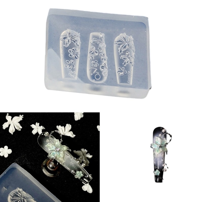 Embossed Nail Stamping Molds for Intricate Patterns and Nail Art Enthusiasts