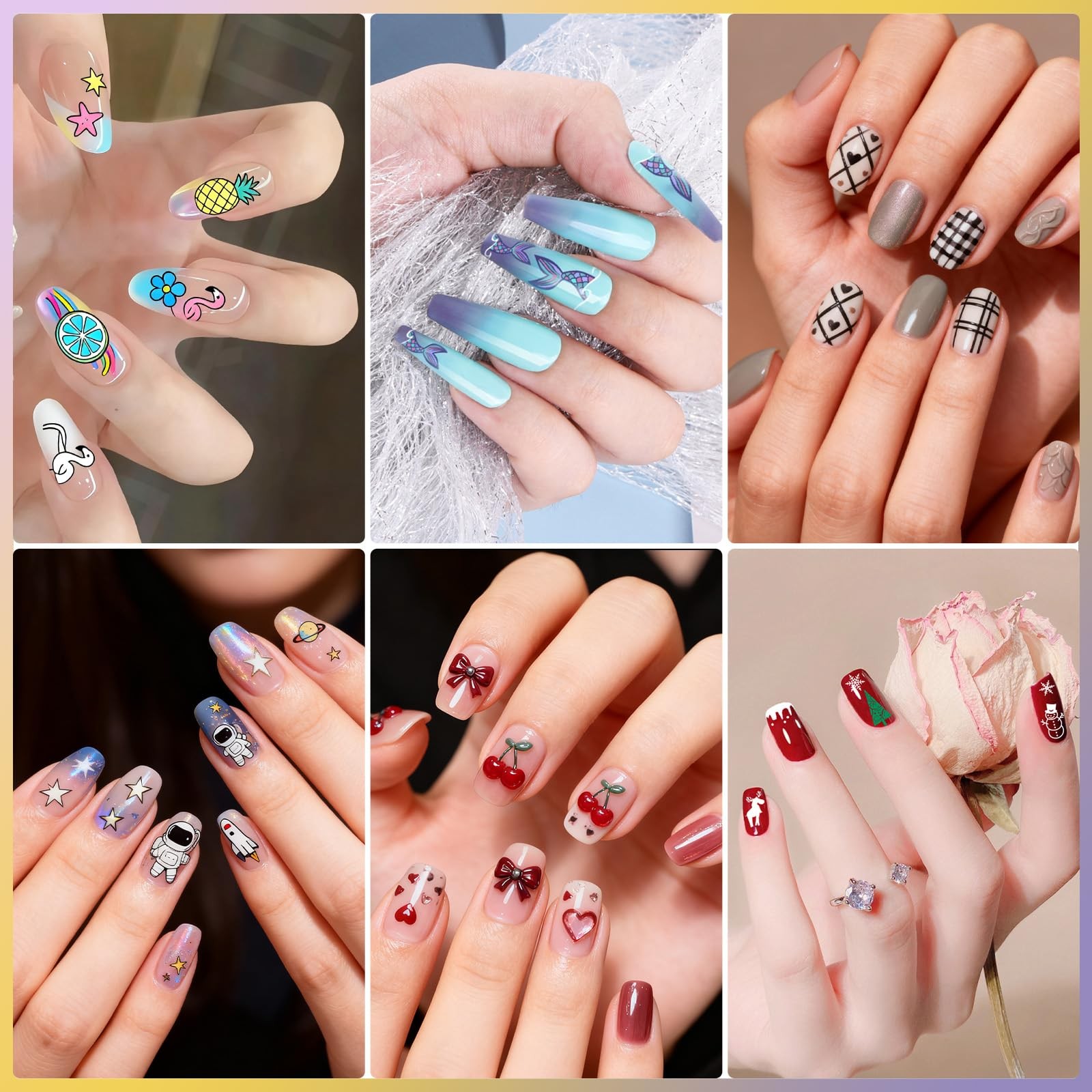 Biutee Nail Stamping Kit 15Pcs Art Plate Set 8 27 Piece