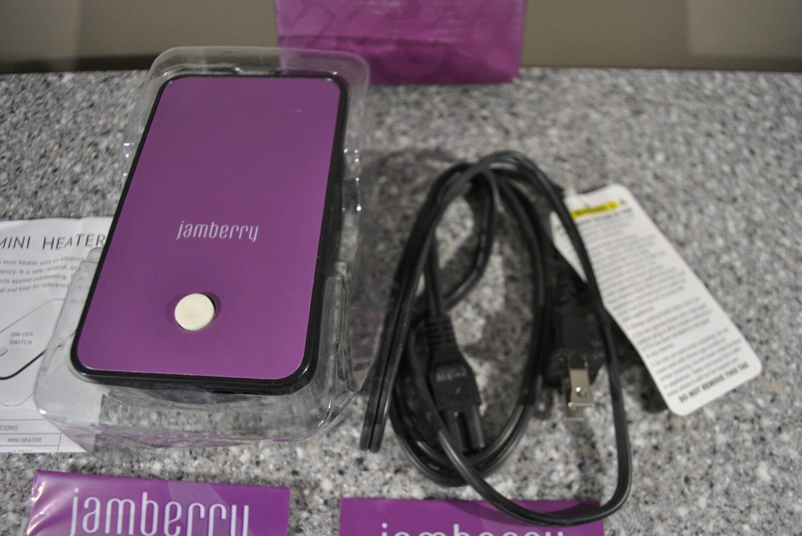 Jam Berry Mini Heater NEW + EXTRA’S