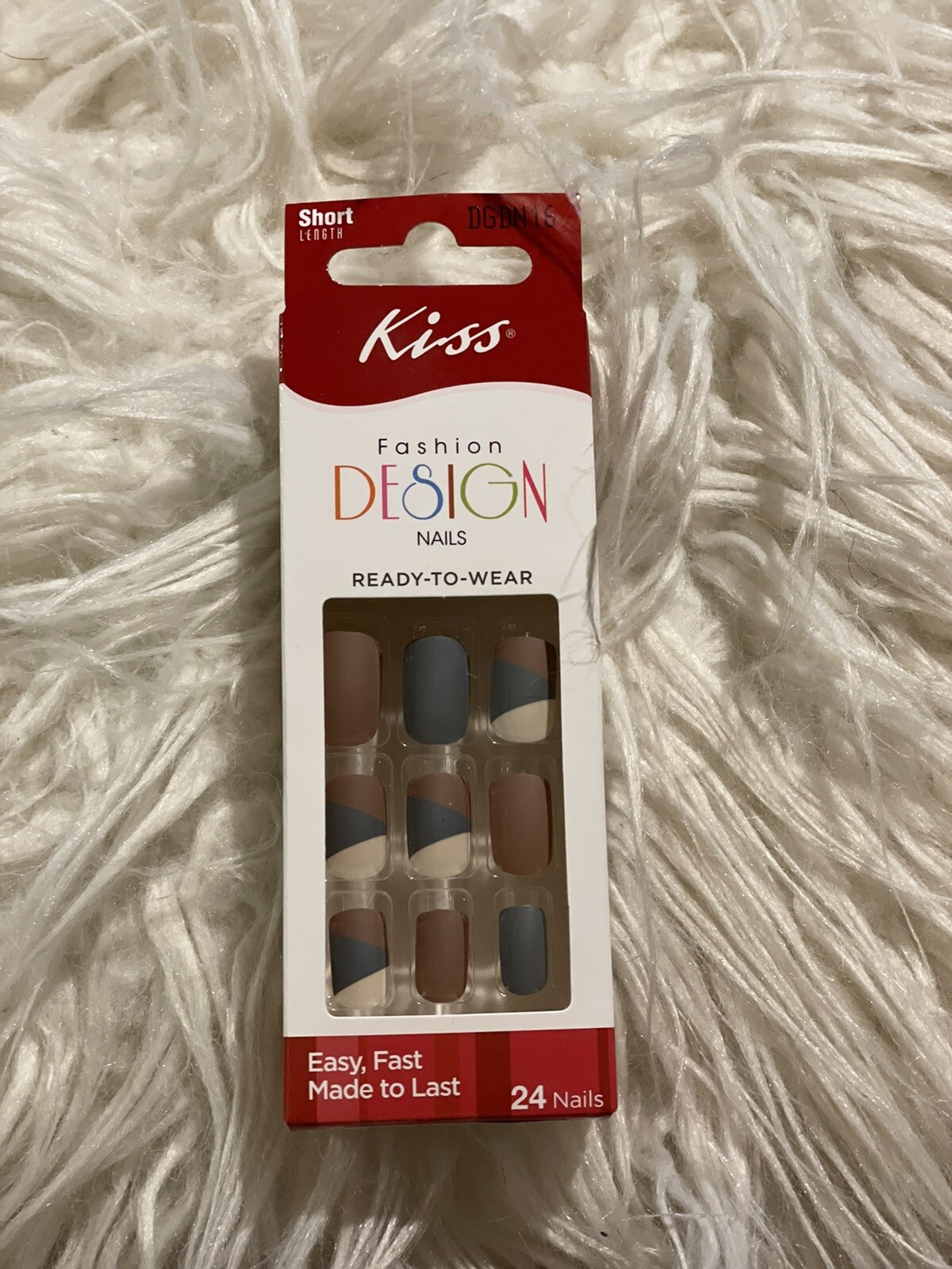 KISS – Various Lengths, Colors, Designs – 24 NAILS