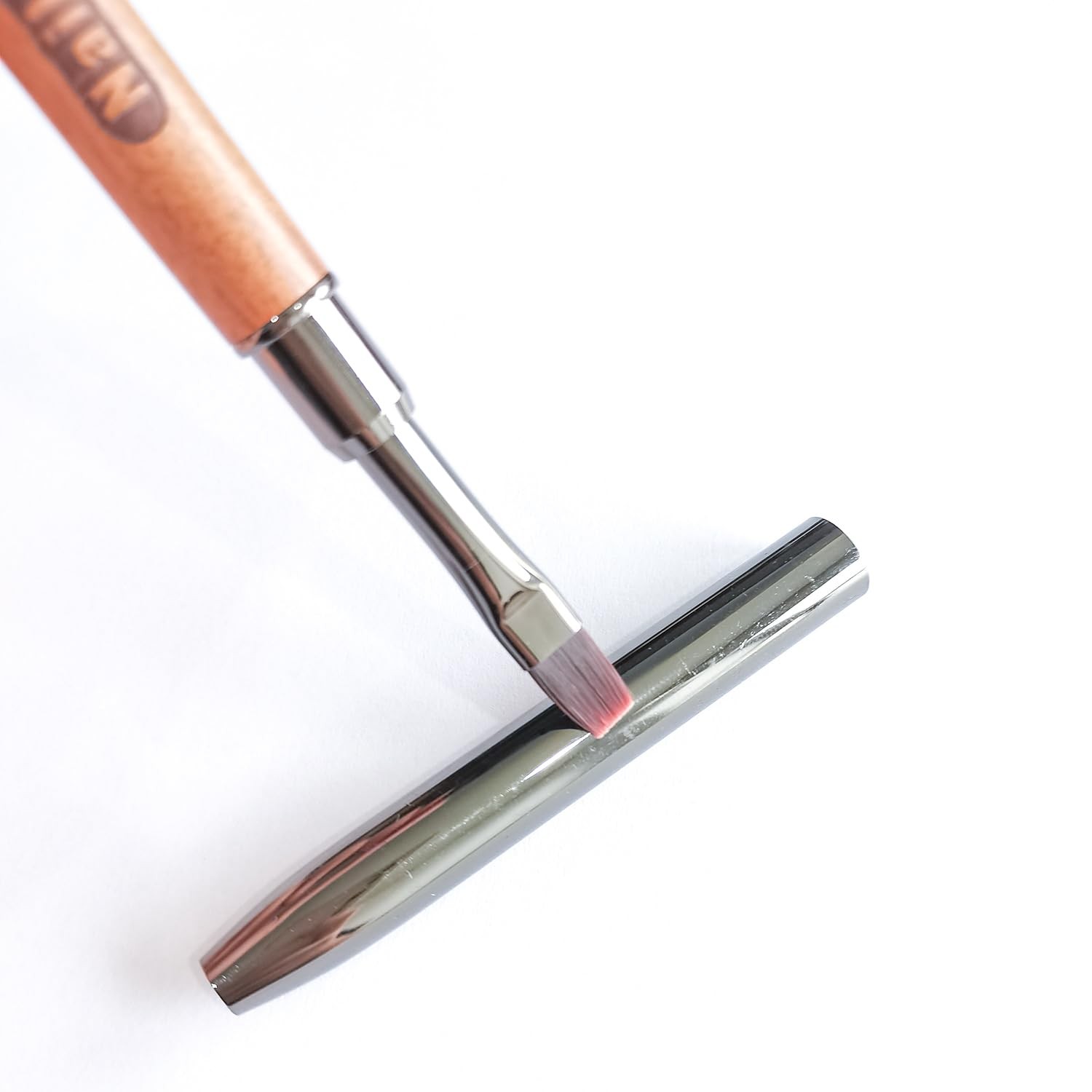 1pc Acrylic Nail Brush Sandalwood Nail Art Brushes Nail Painting Brush Nail C…