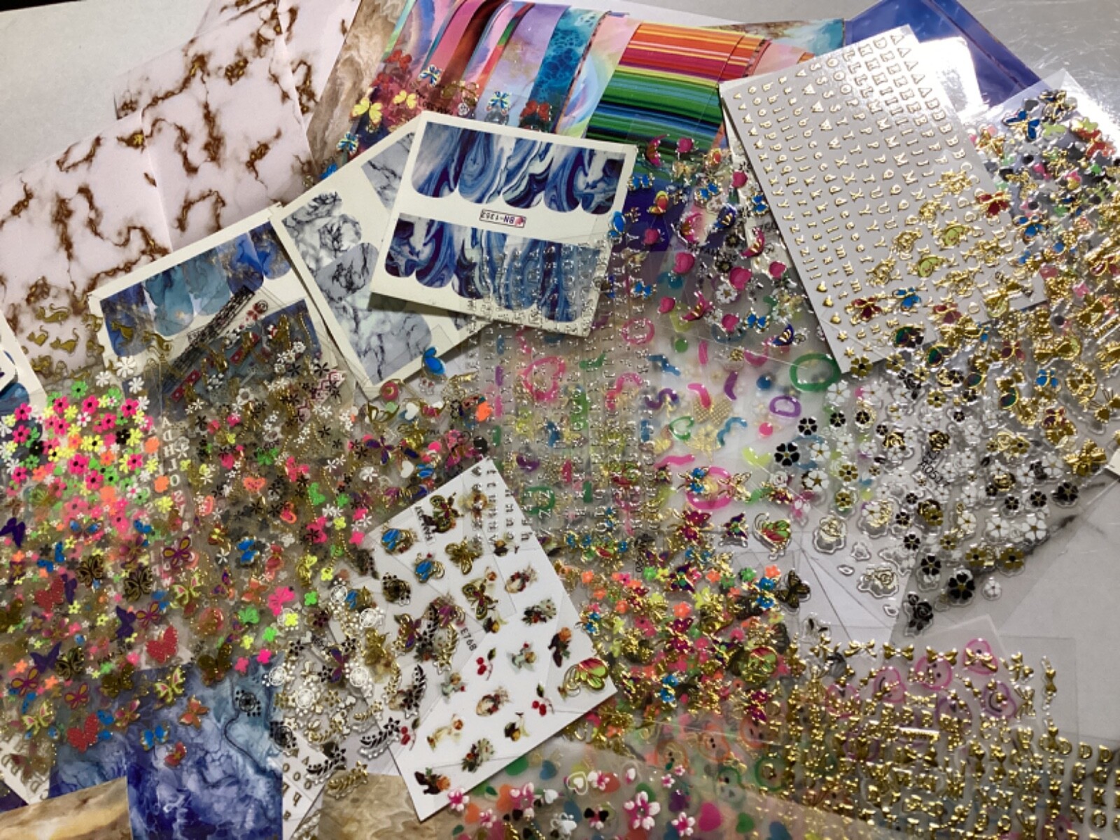 5pc Nail Sticker Lot