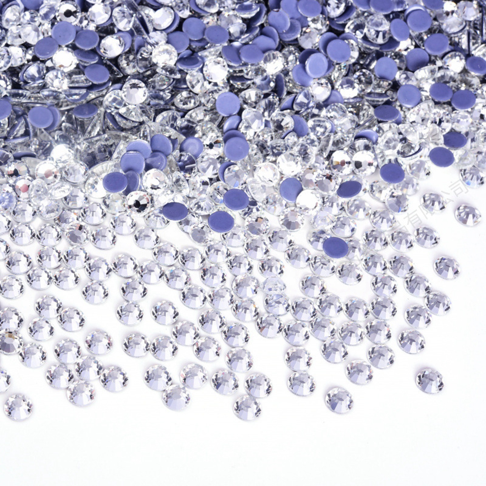 1440pcs Colour Flatback Crystal Iron On Strass Hotfix Glass Rhinestones Hot Fix