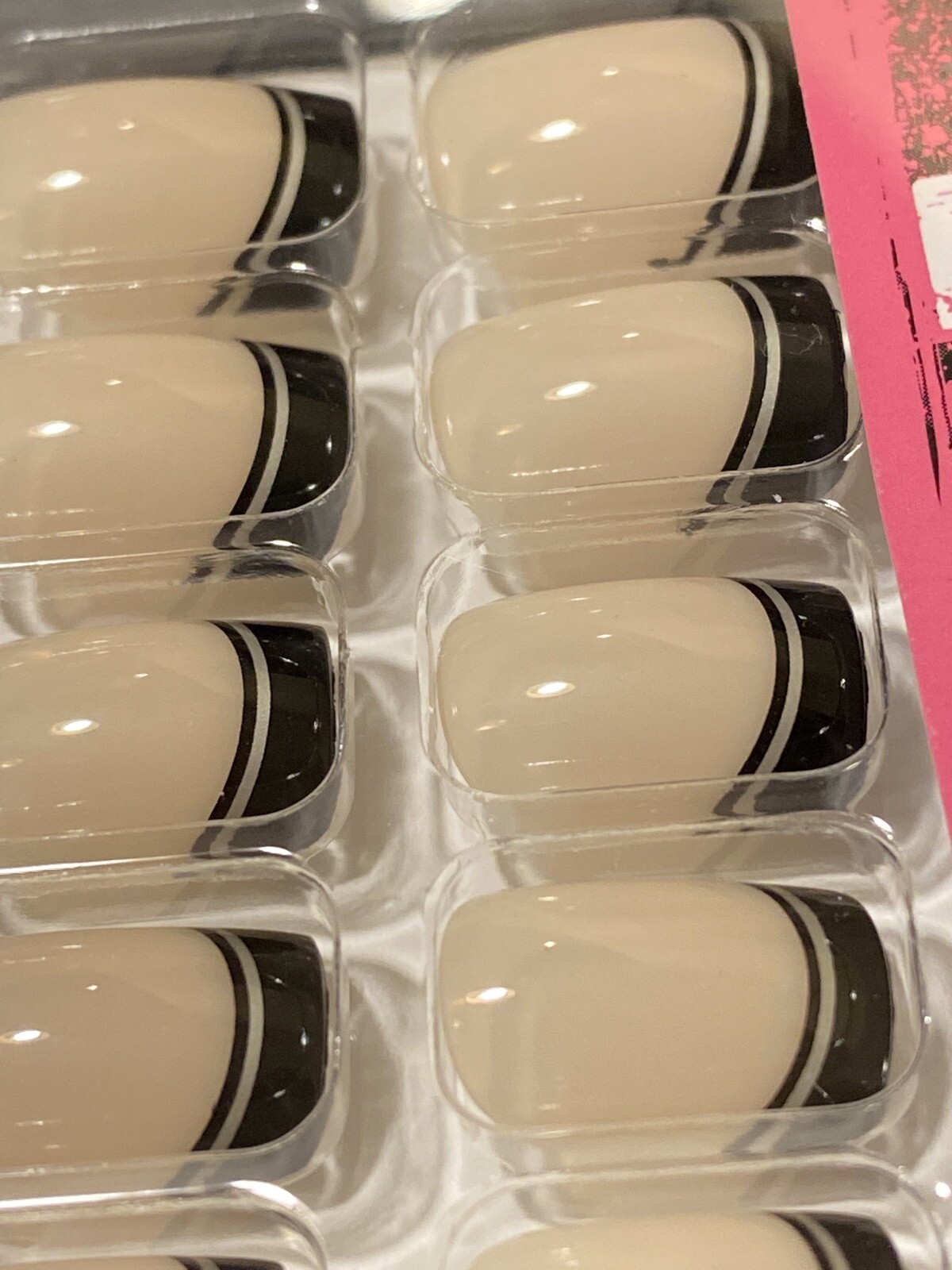 (3-PACKS) FING’RS EDGE Fashion Nails 24 Nails #22586 NO GLUE
