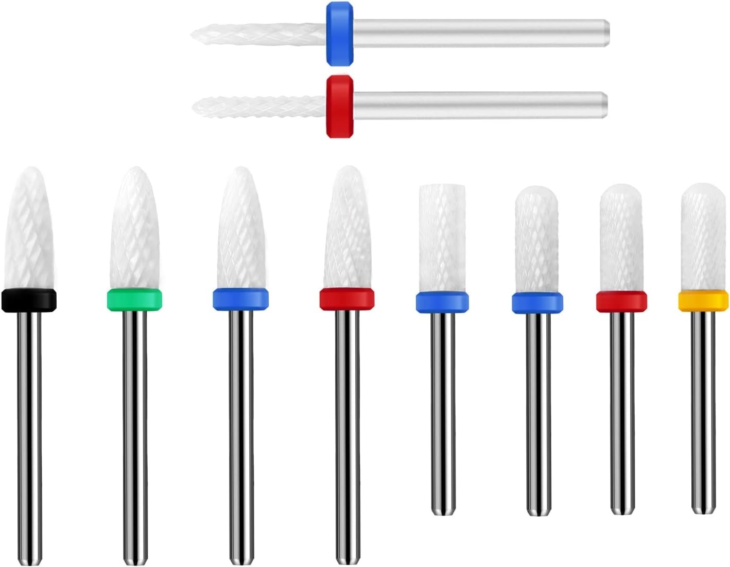 Ceric Nail Drill Bits，3/32 Nail Drill Bits Set for Acrylic l Nails