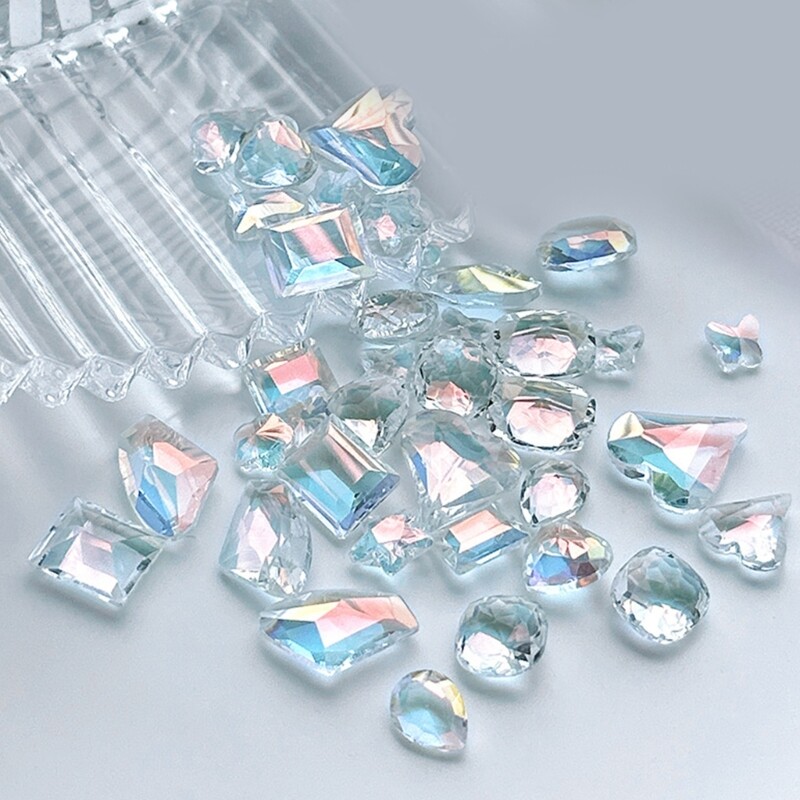Crystal Art Rhinestones Diamonds Decorations Rings Earring