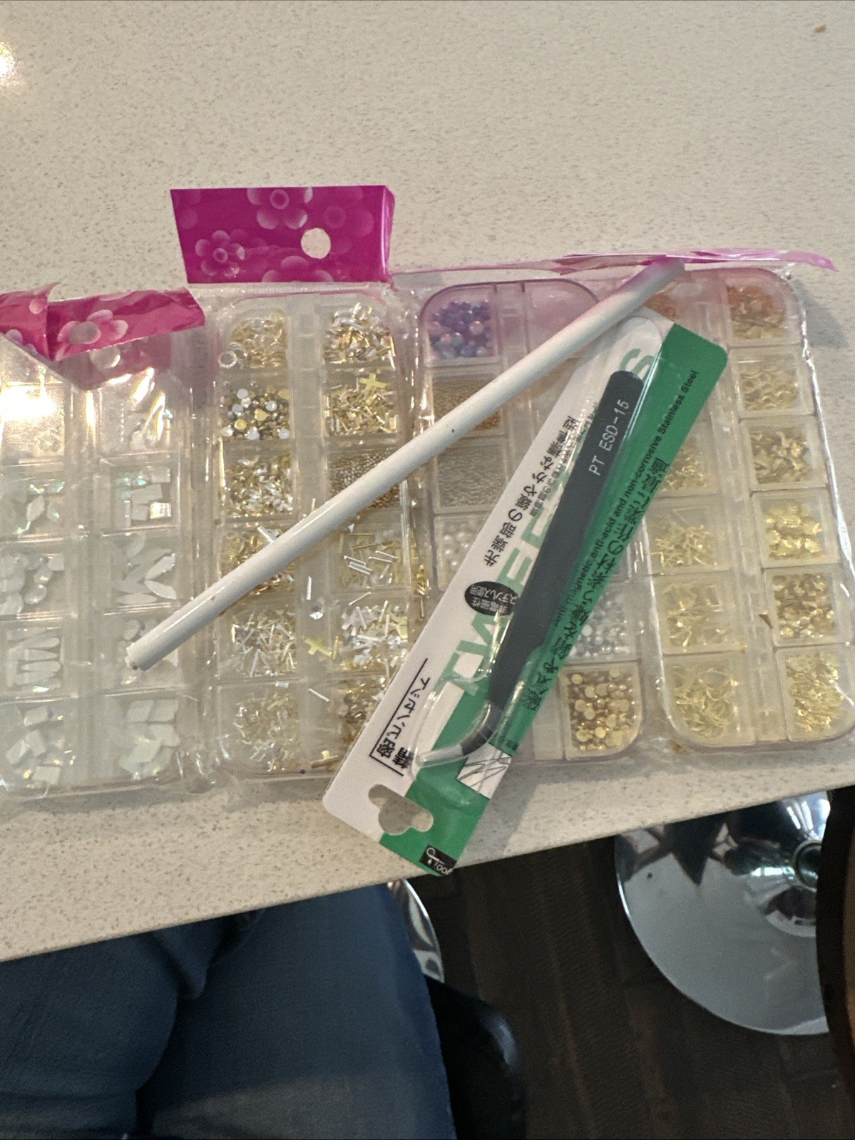 Nail Art Assorted Charms & Tools