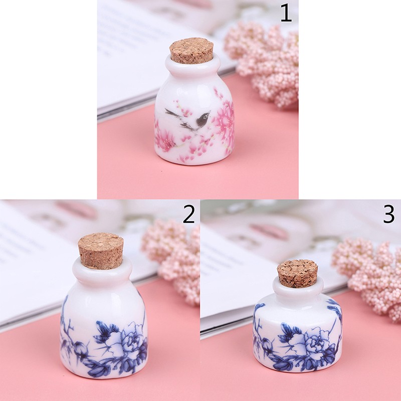 Ceramic Glass Dappen Dish Bottle Liquid Glitter Bowl Cup With Wood Lid NTmd.N8