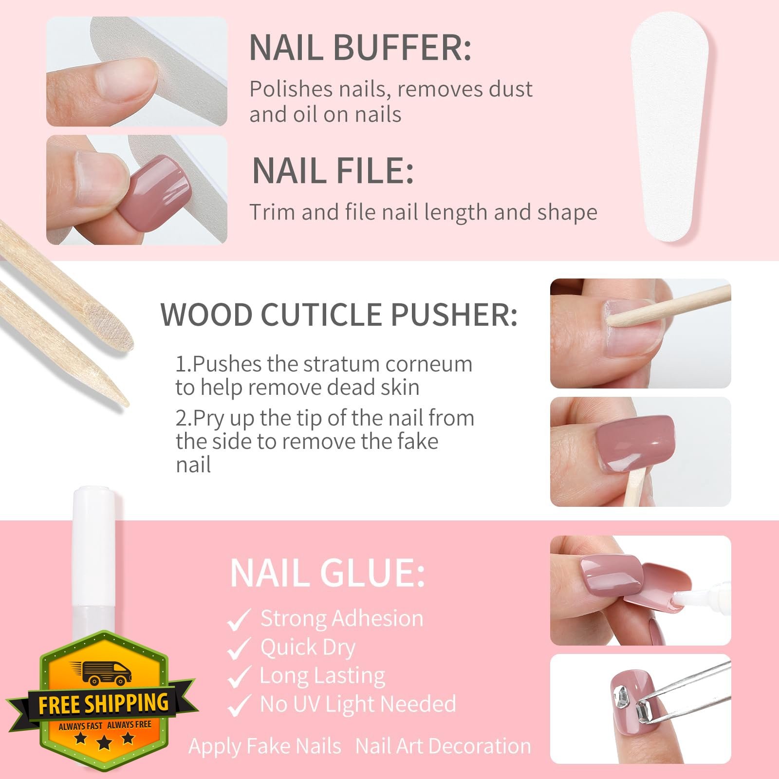 SKYCLOUD Lake Blue Cat Eyes Press On Nails SK1062