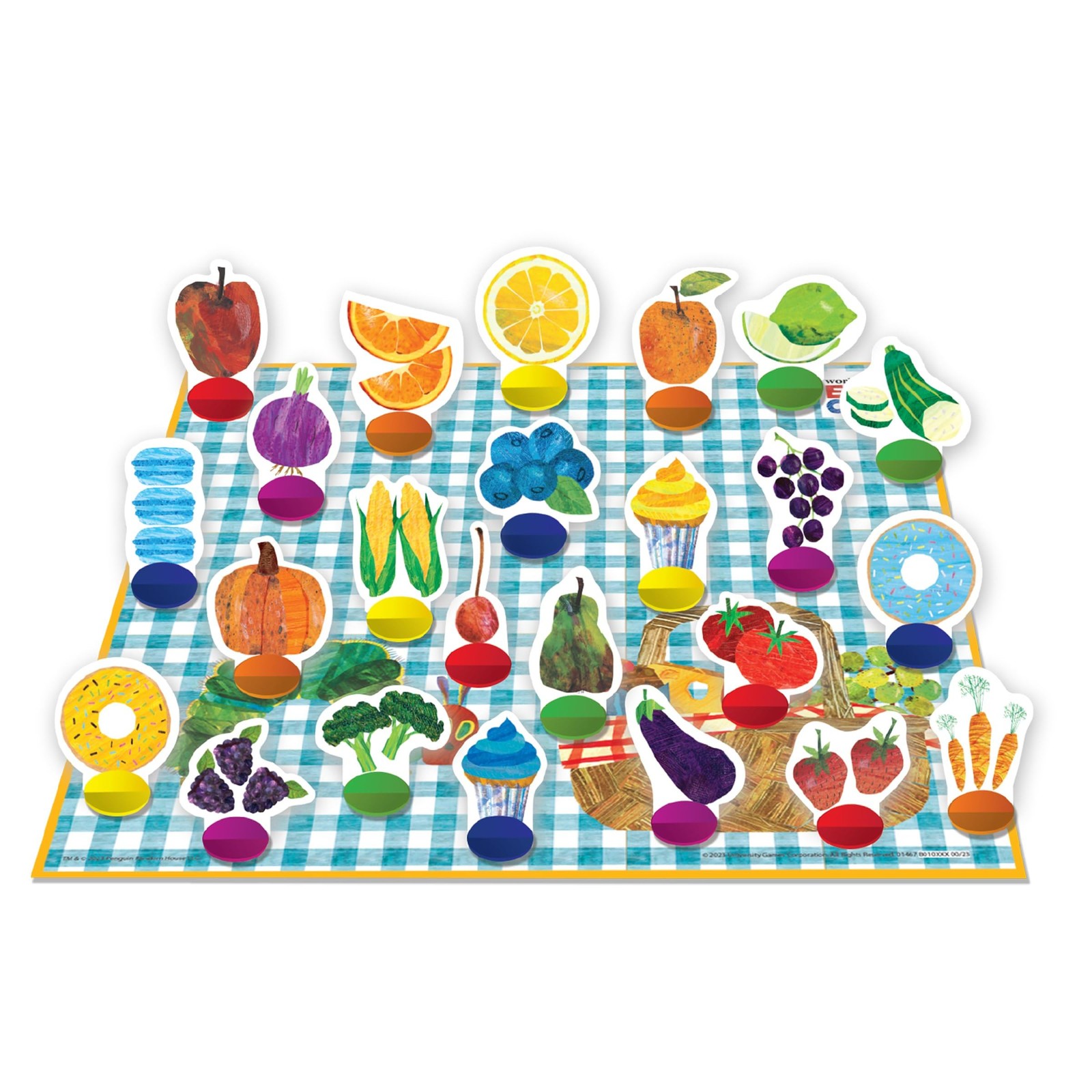 Briarpatch, The Very Hungry Caterpillar Rainbow Picnic One Size,