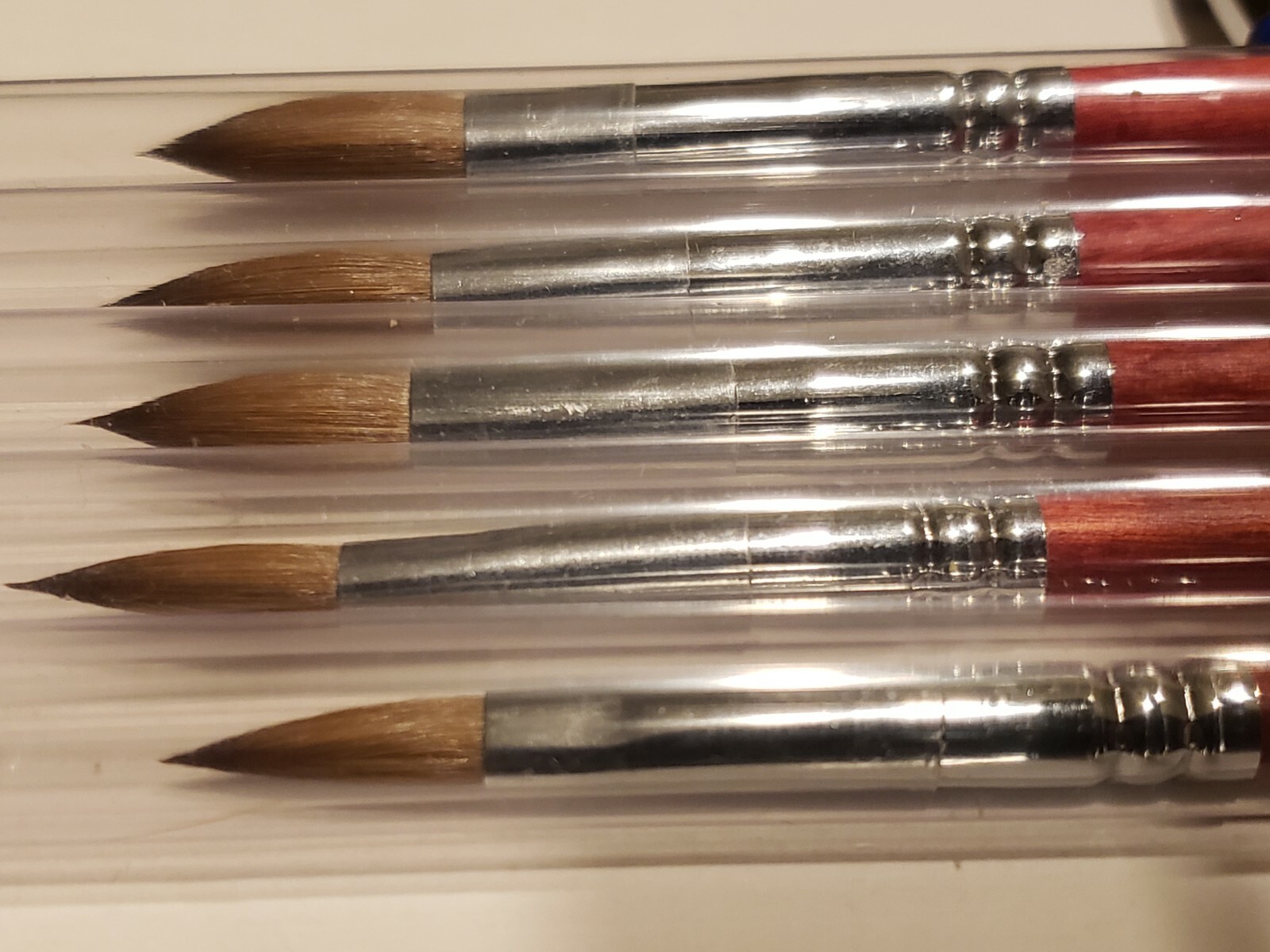 100% Pure Kolinsky Acrylic Brush Nail Art Brush Round Brush Choose Size Jargod