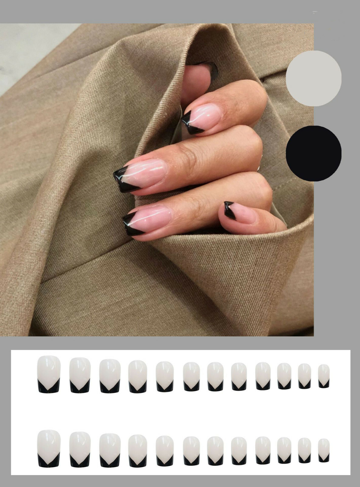 Nail Art 3D Stickers Strips Tips Gel Manicure Shell Decoration DIY Design