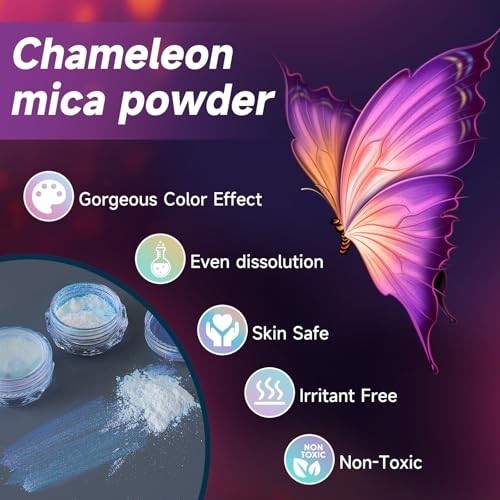 Optical Chameleon Chrome Nail Powder – Unicorn Color Shift for DIY Nail Art & Cr