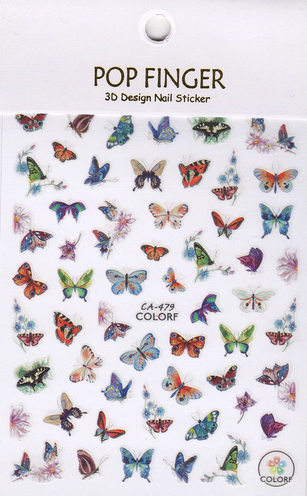 Nail Art Stickers Water Decals Flowers Lace Tribal Jewels Feathers Butterfly