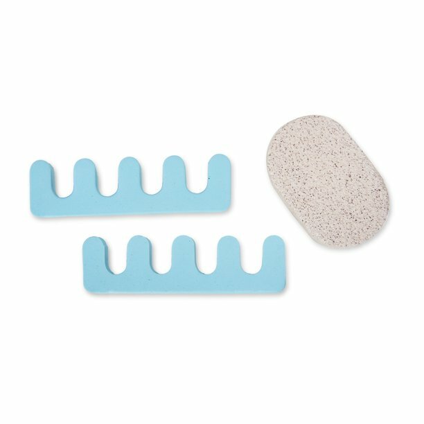 Equate Beauty Toe Separators and Pumice Stone, 3-piece set ~ FREE SHIPPING