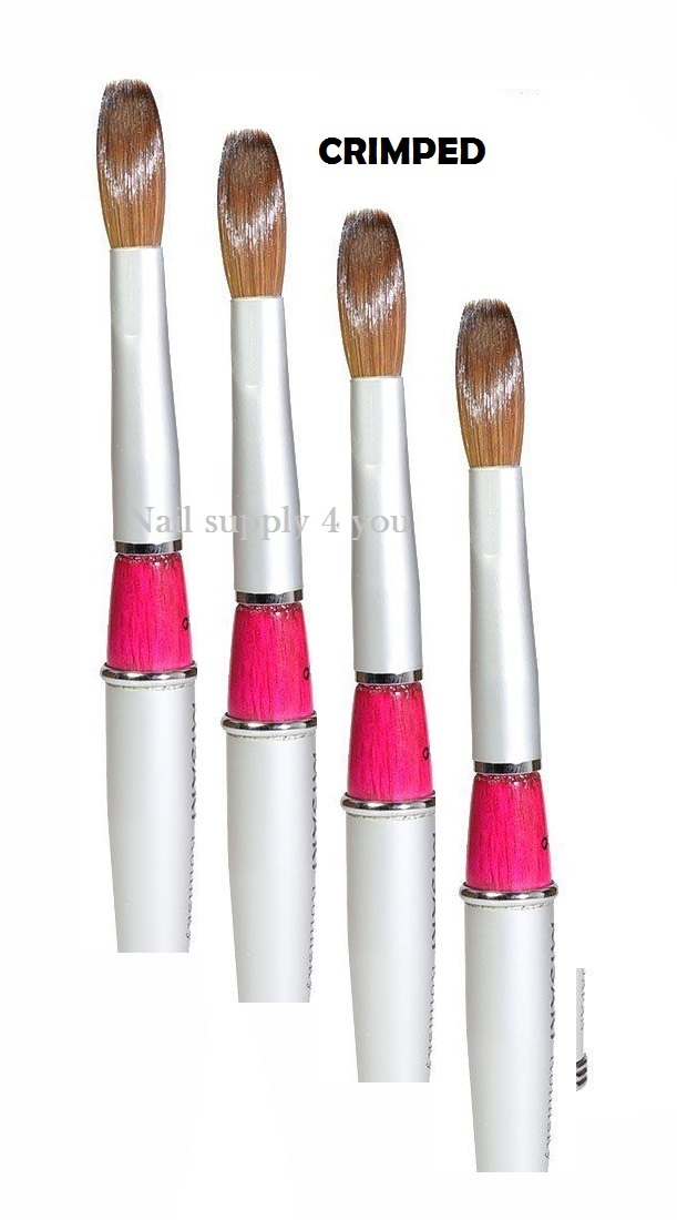 MISAKI – Kolinsky Acrylic Nail Brush For Manicure Powder (CRIMPED) – Choose size