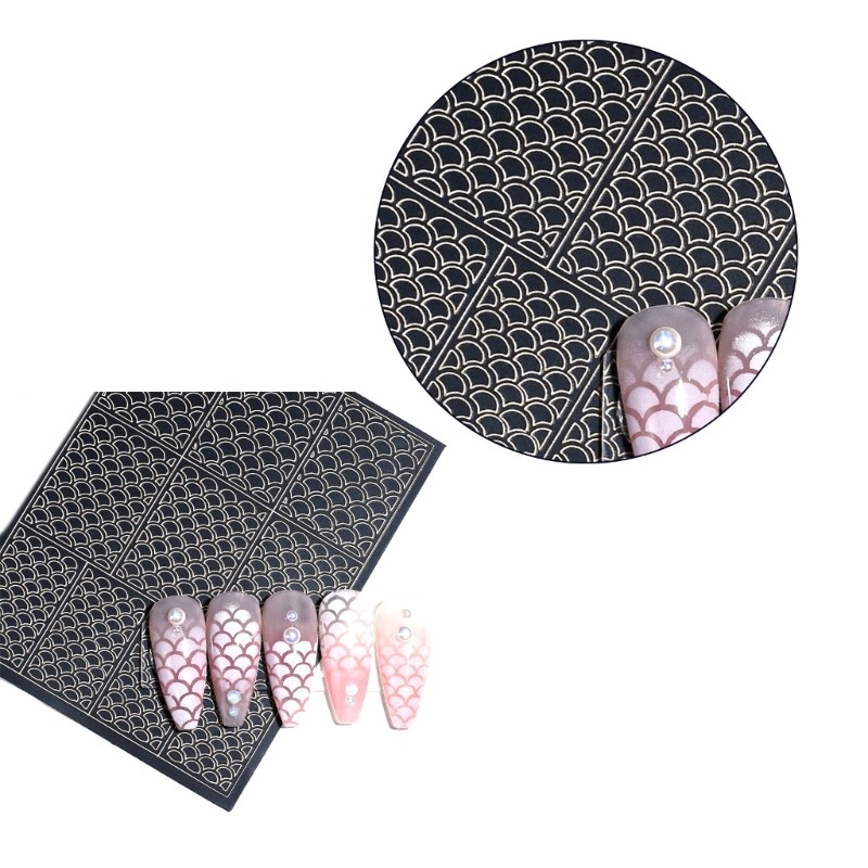 DIY Nail Wraps Decoration 3D Leopard Print Polish Stickers for Fashionable Look