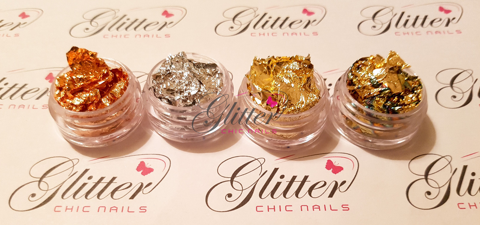 GOLD SILVER BRONZE MULTI COLOURED LEAF FOIL FOR NAIL ART – LEAFING GUILDING
