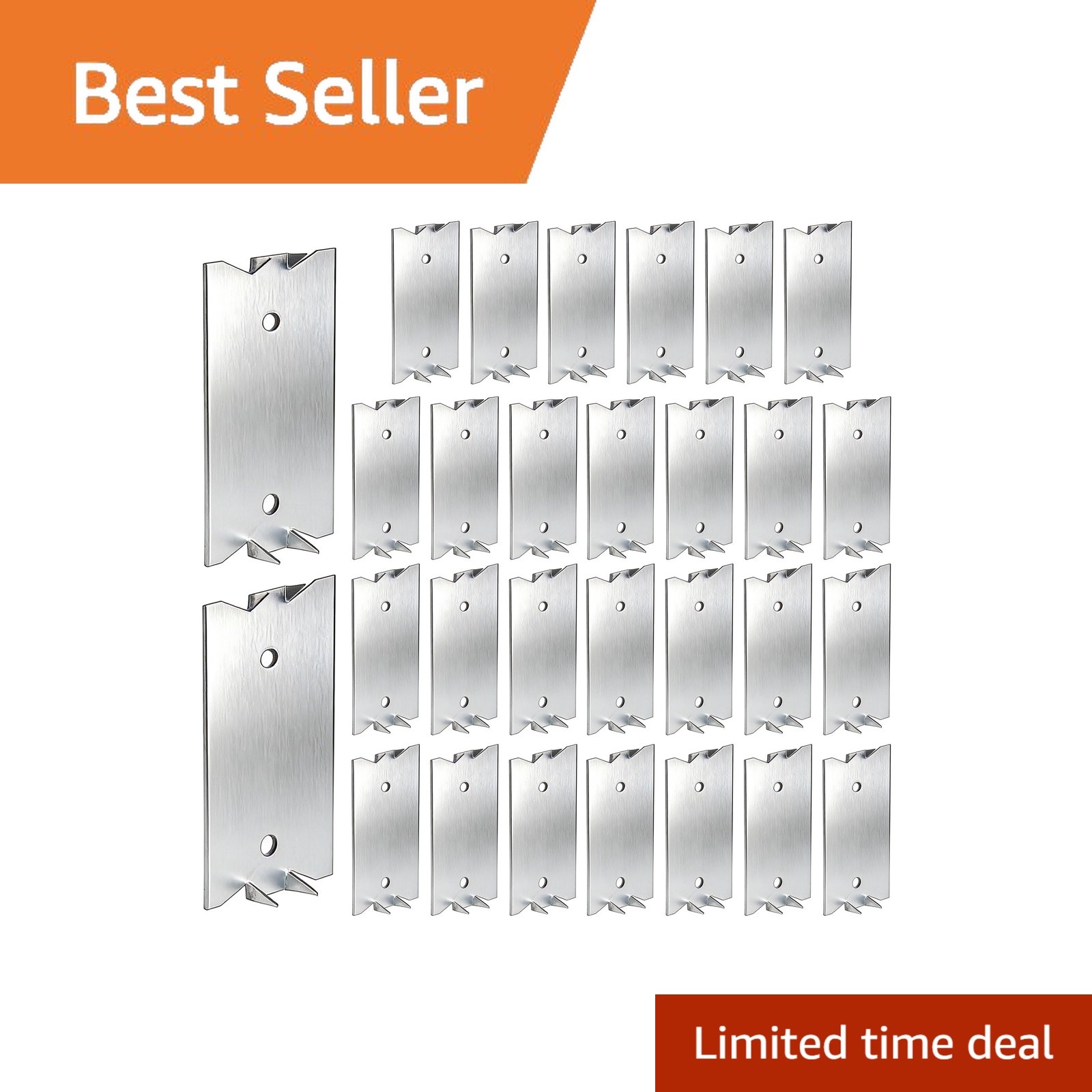 Navellon 30 PCS 1.5×2.5in Nail Plates