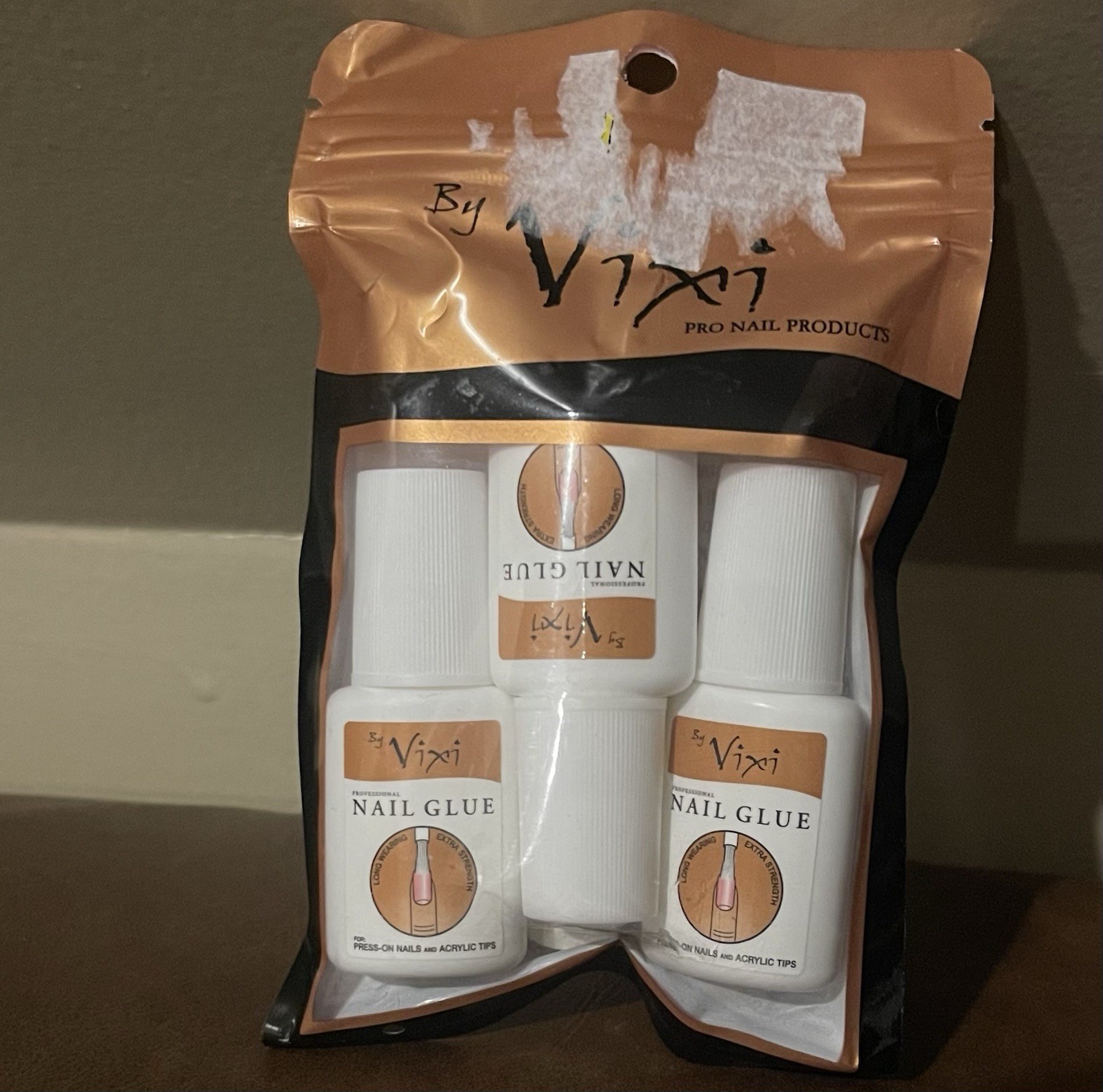 Vixi Strong Nail Glue 8ml (pack Of 3)
