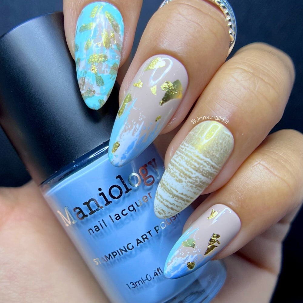 M298 Maniology Nail Stamping Plate
