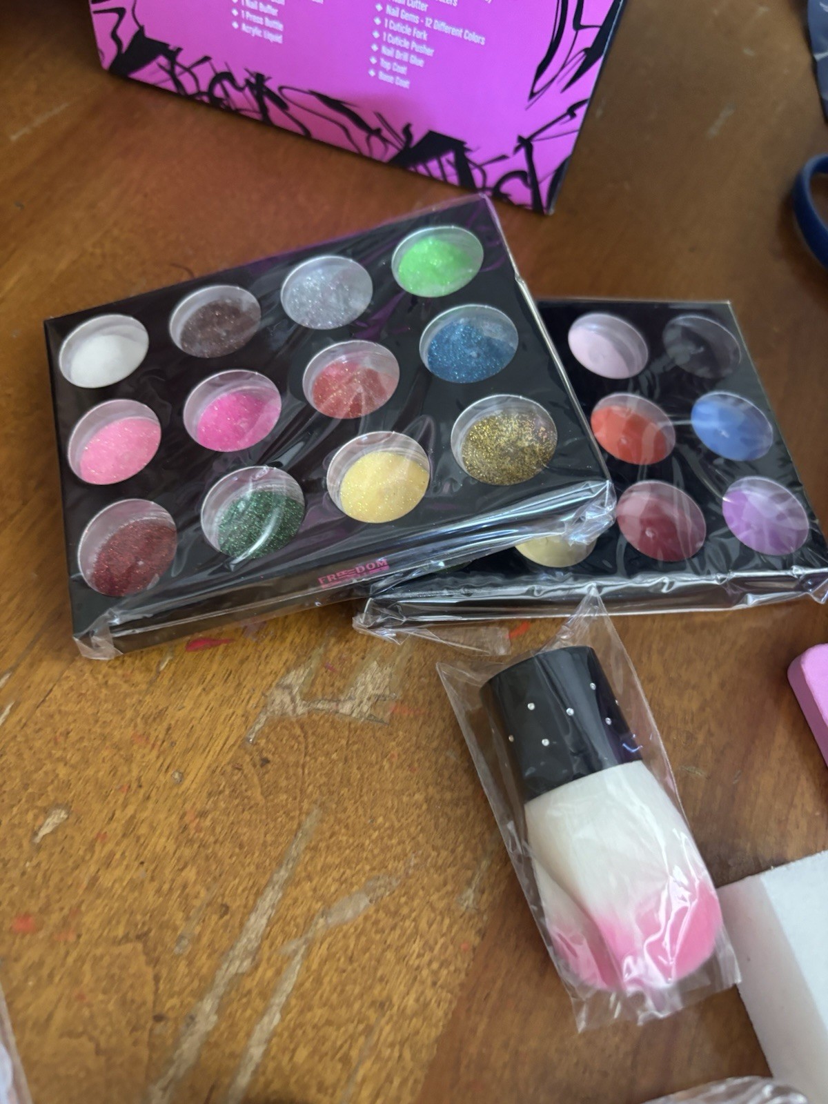 DIY Nail Kit For Beginners With Acrylic Powder Gel & Tools