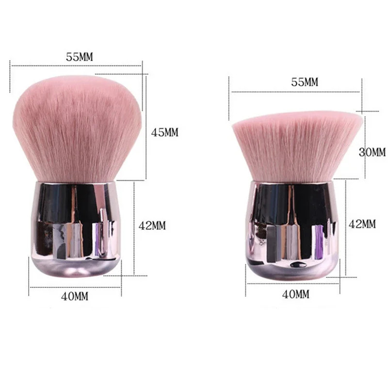 1PCS Professionals Nails Art Mushroom Brush Round Paint Gel Dust Cleaning Make U