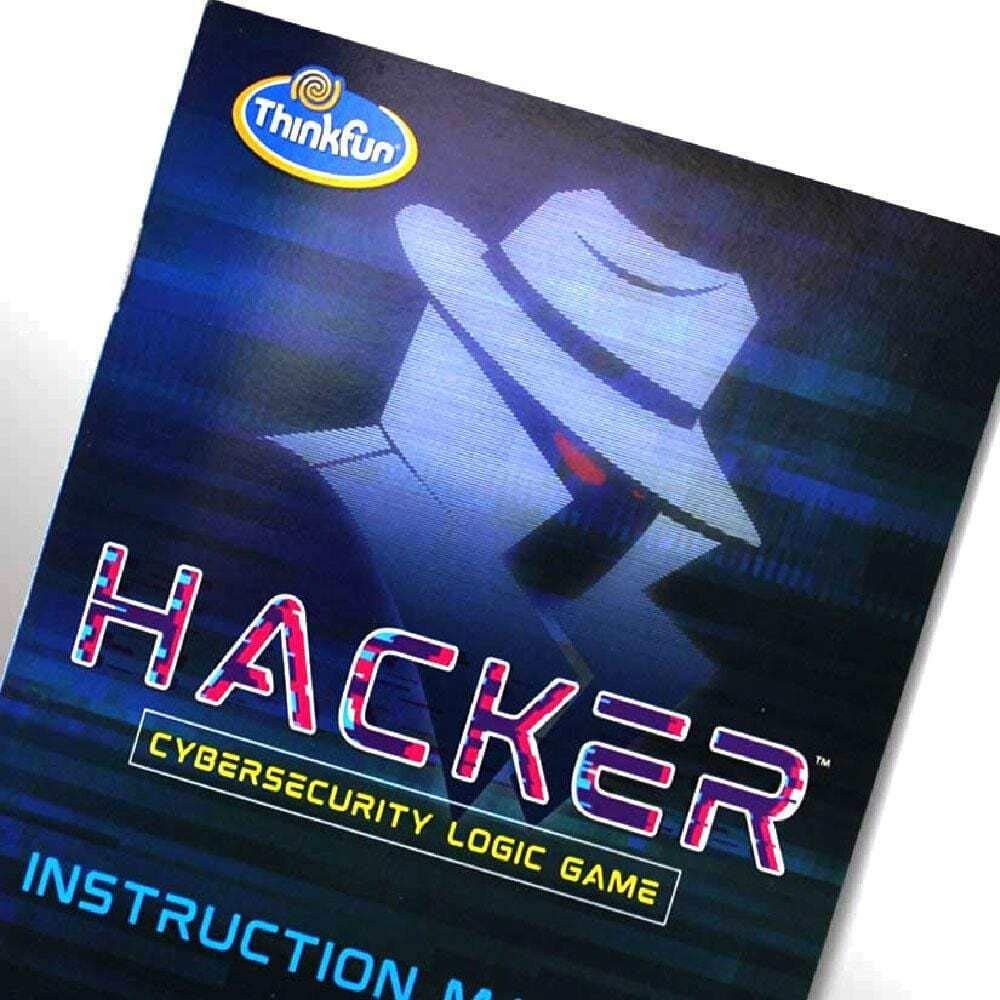 Think Fun Hacker Cybersecurity Coding 11.73 x 2.36 x 10.24 inches, Multicolor