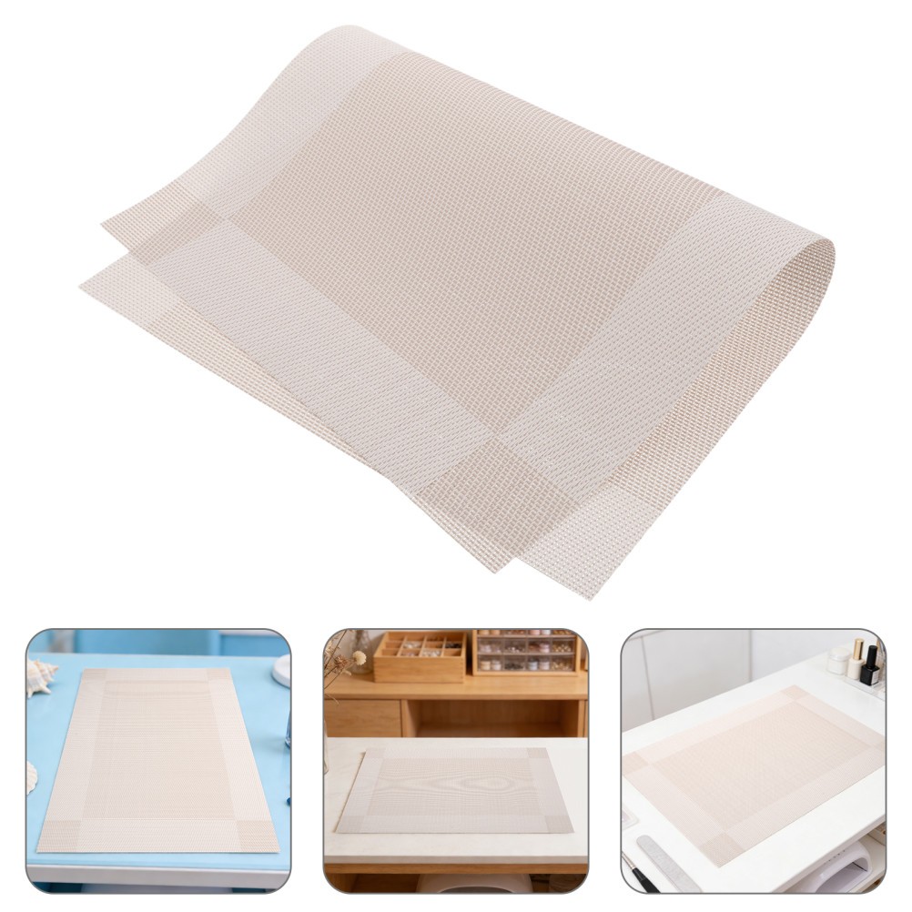 4 Pcs Nail Art Hand Holder Mat for Beginners Manicure Desk Protector