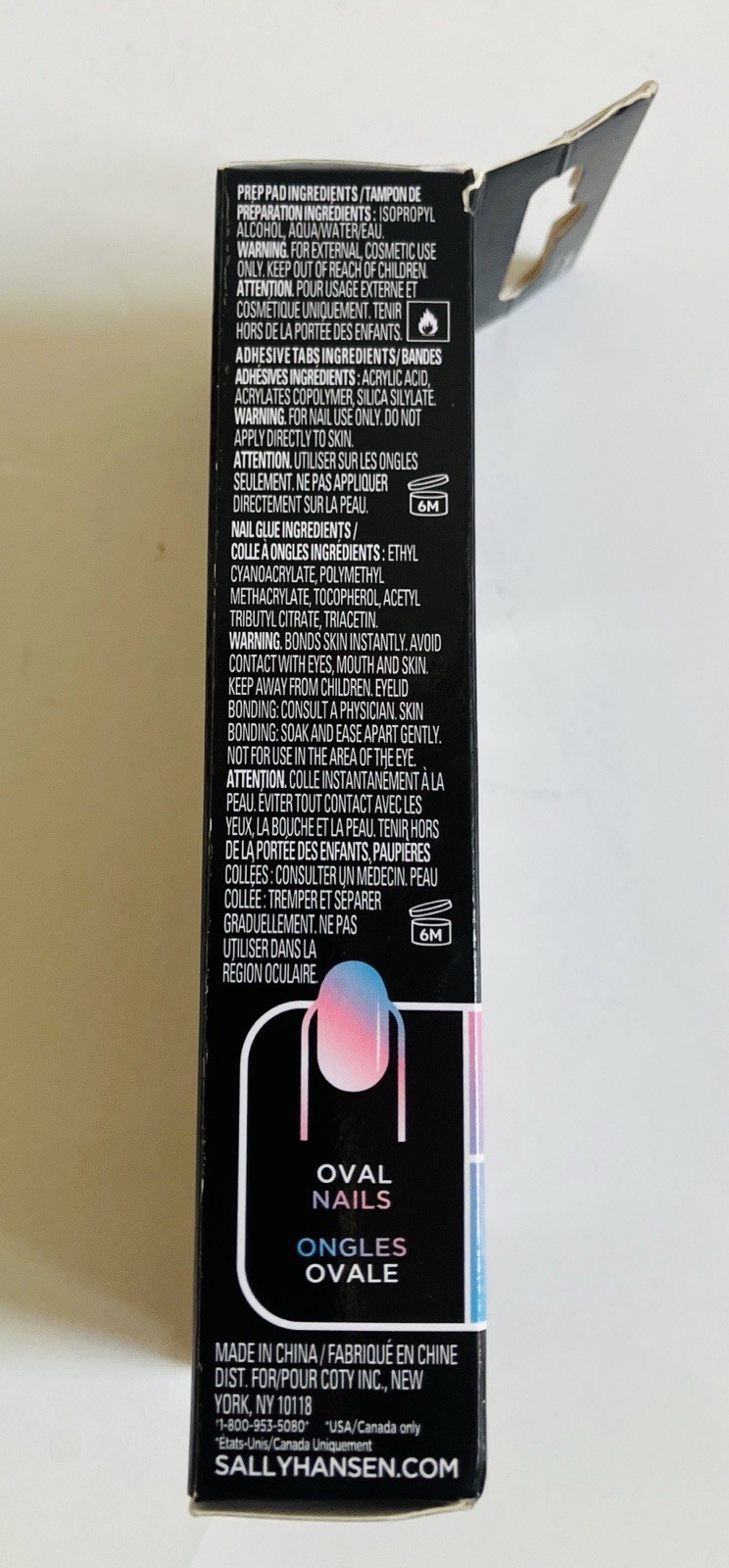 Sally Hansen Perfect Manicure Pride 24 Oval Nails