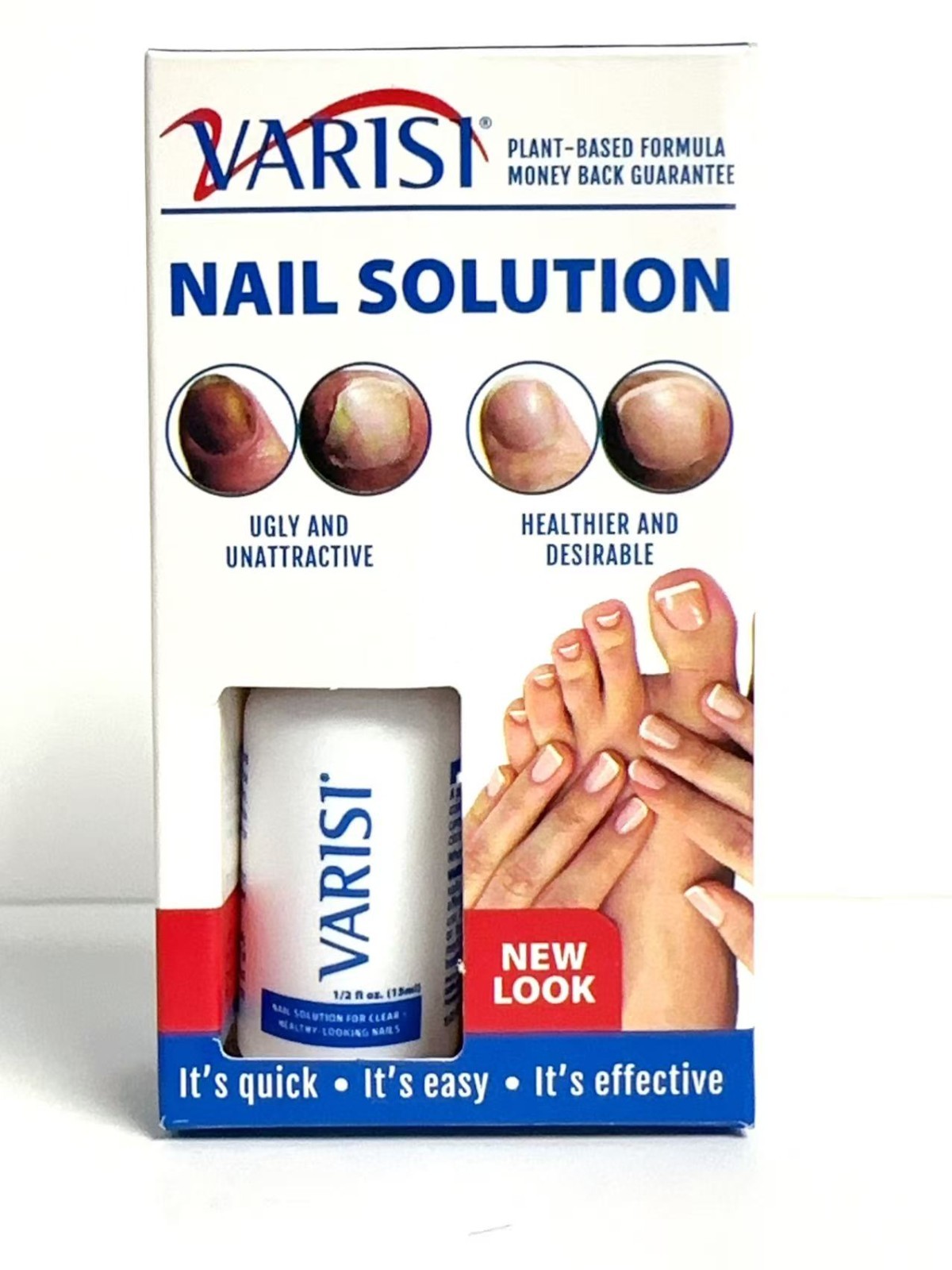 Varisi Nail Solution For Nail Kill Fungus Treatment 0.5 oz