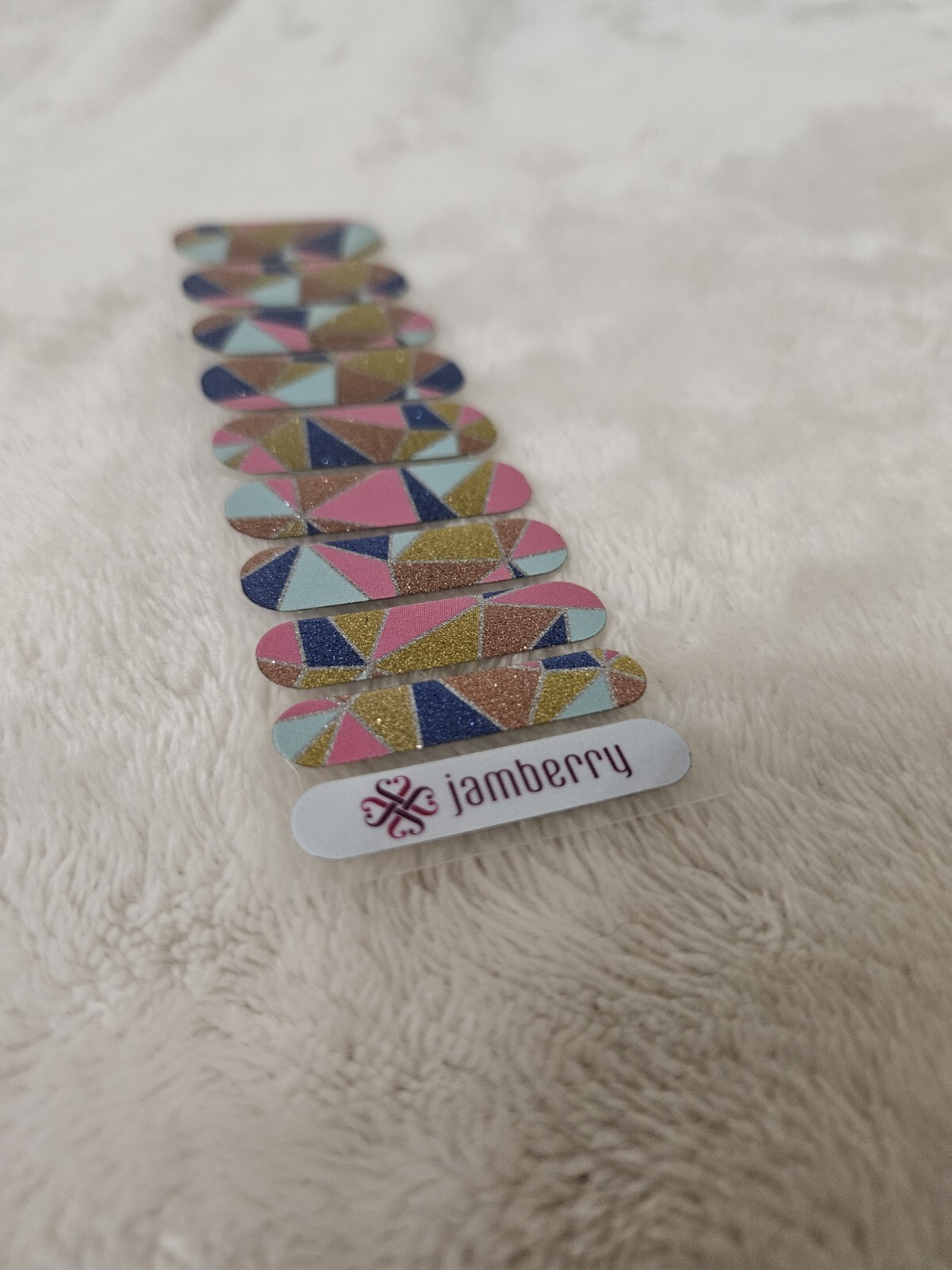 Jamberry HALF SHEETS Lot Of 22 METALLIC, GLITTER, & CLEAR!!! Easy NAIL ART