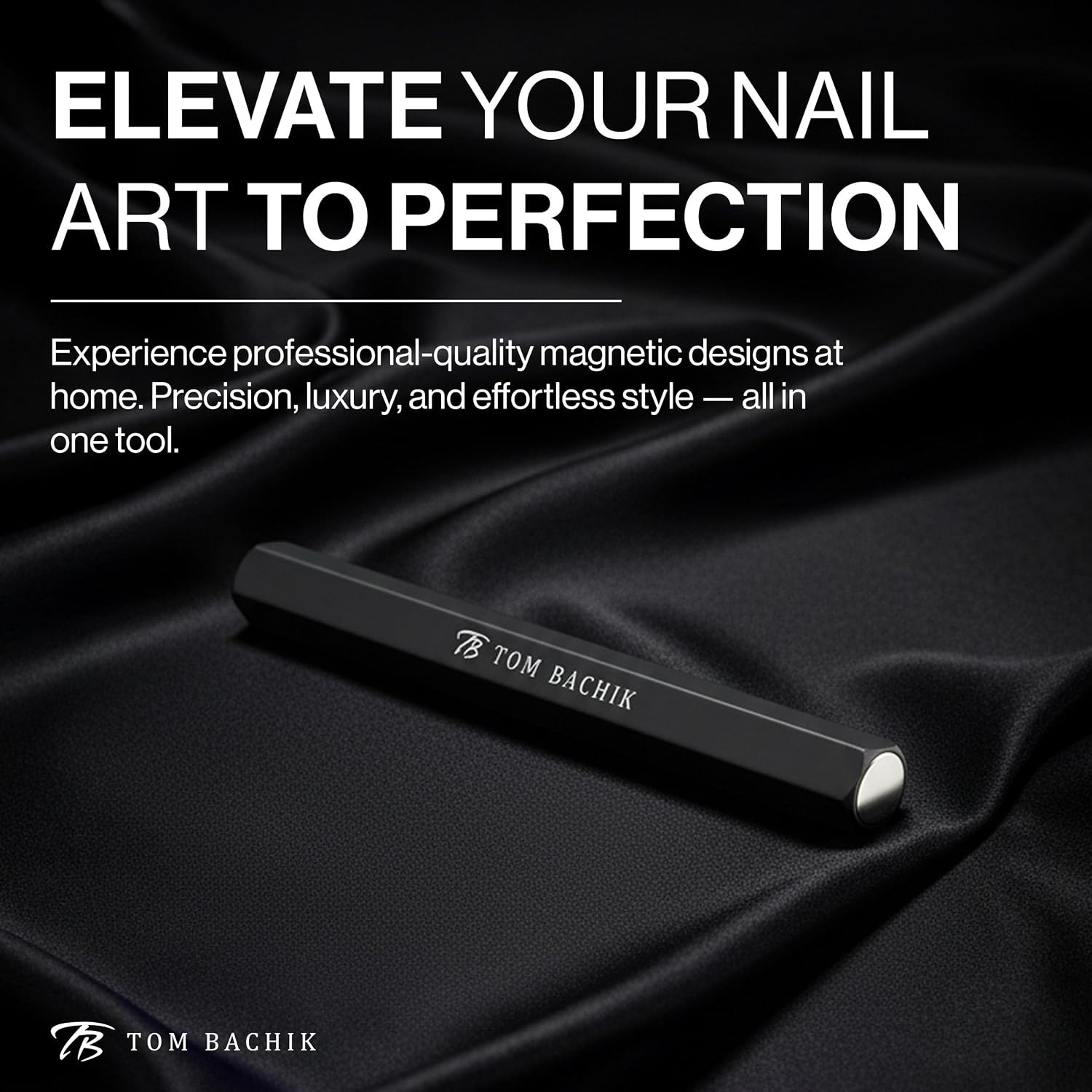 Tom Magnet Stick for Nail Art – Dual Ended Magnetic Wand Tool for Cat Eye Nails