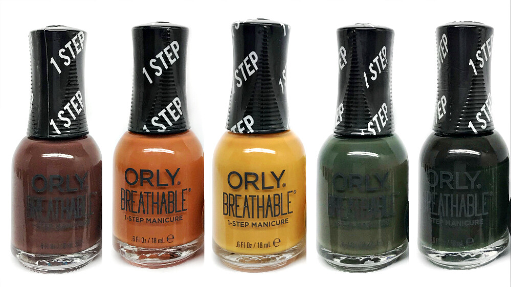 Orly BREATHABLE Treatment + Color Nail Lacquer SPICE IT UP Fall/Holiday 2024