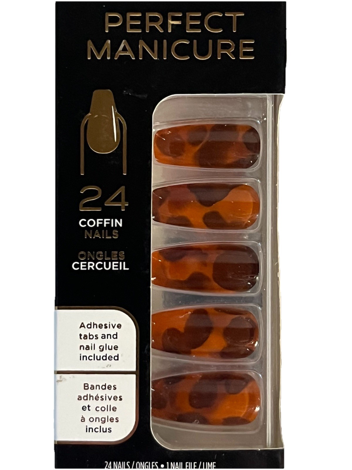 Sally Hansen Salon Effects Perfect Manicure Medium Coffin 2 Pack Assorted Set