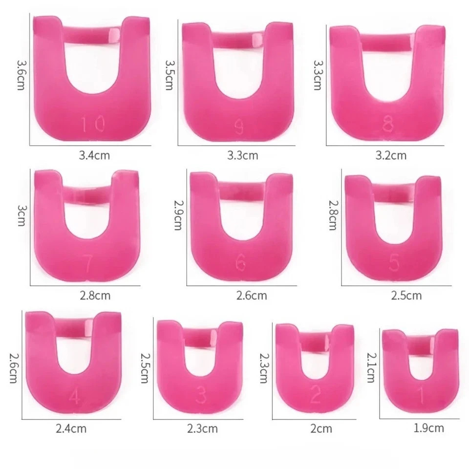 26pcs Nail Polish Protector Guards French Manicure Spill Proof Finger Covers