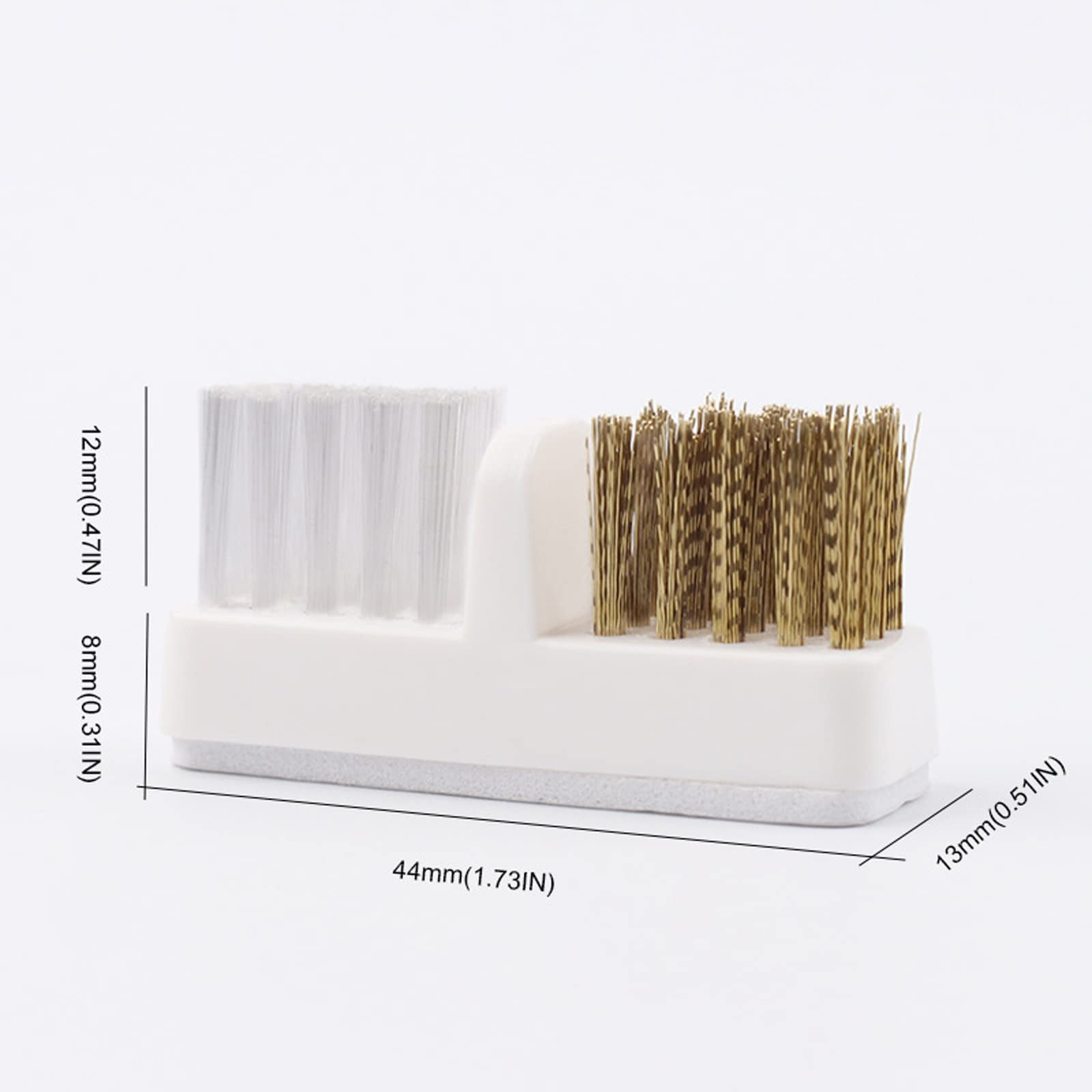 Nail Drill Bit Wire Cleaner Brush, Nail Art Cleaner Tool for Salon or Home Us…