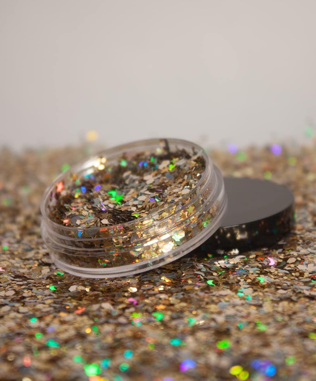 Stars Moons Body Glitter, 10g Chunky Face, Hair, Eye Glitter, Rave Festival