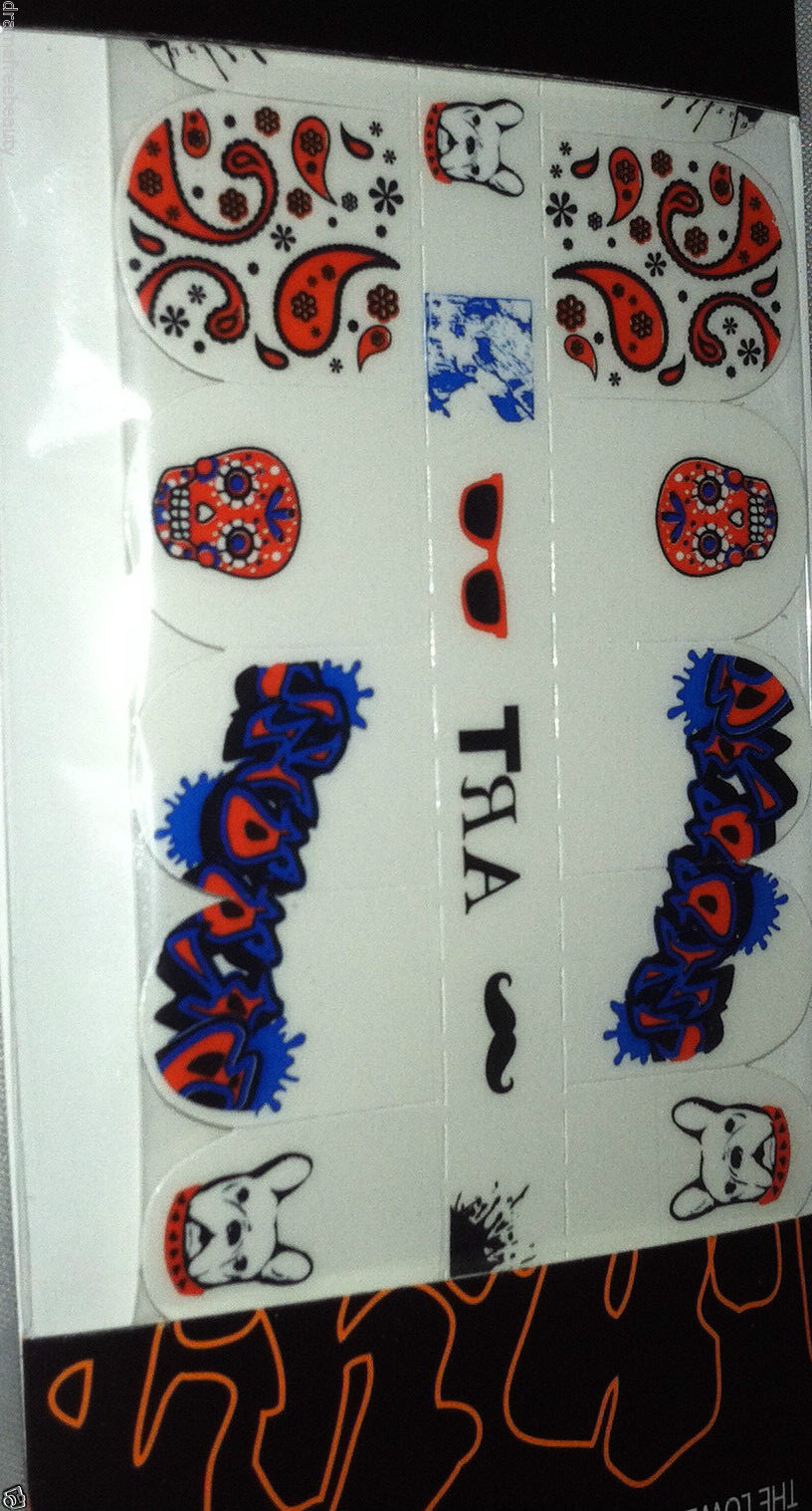 Maybelline Color Show Nail Stickers/Tattoos *40 LOWER EAST SIDE* Limited Edition