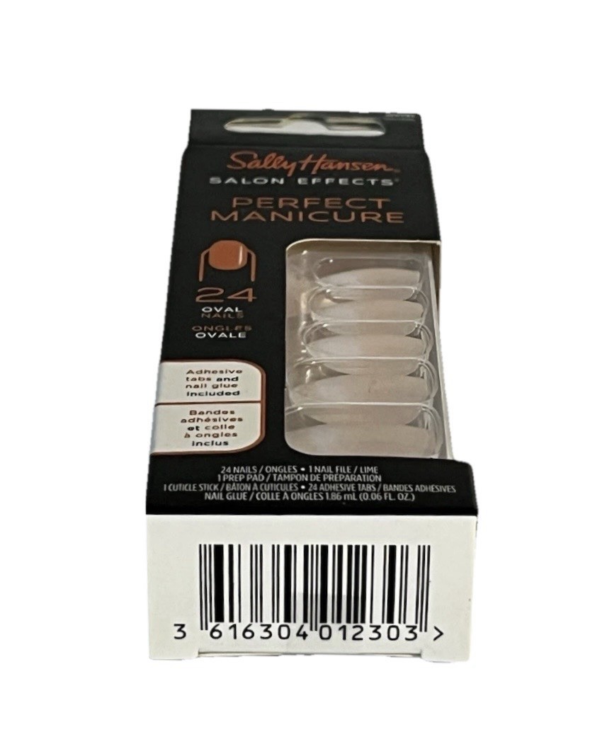 2pk Sally Hansen Salon Effects Perfect Manicure Medium Oval/Ombre-lievable OV131