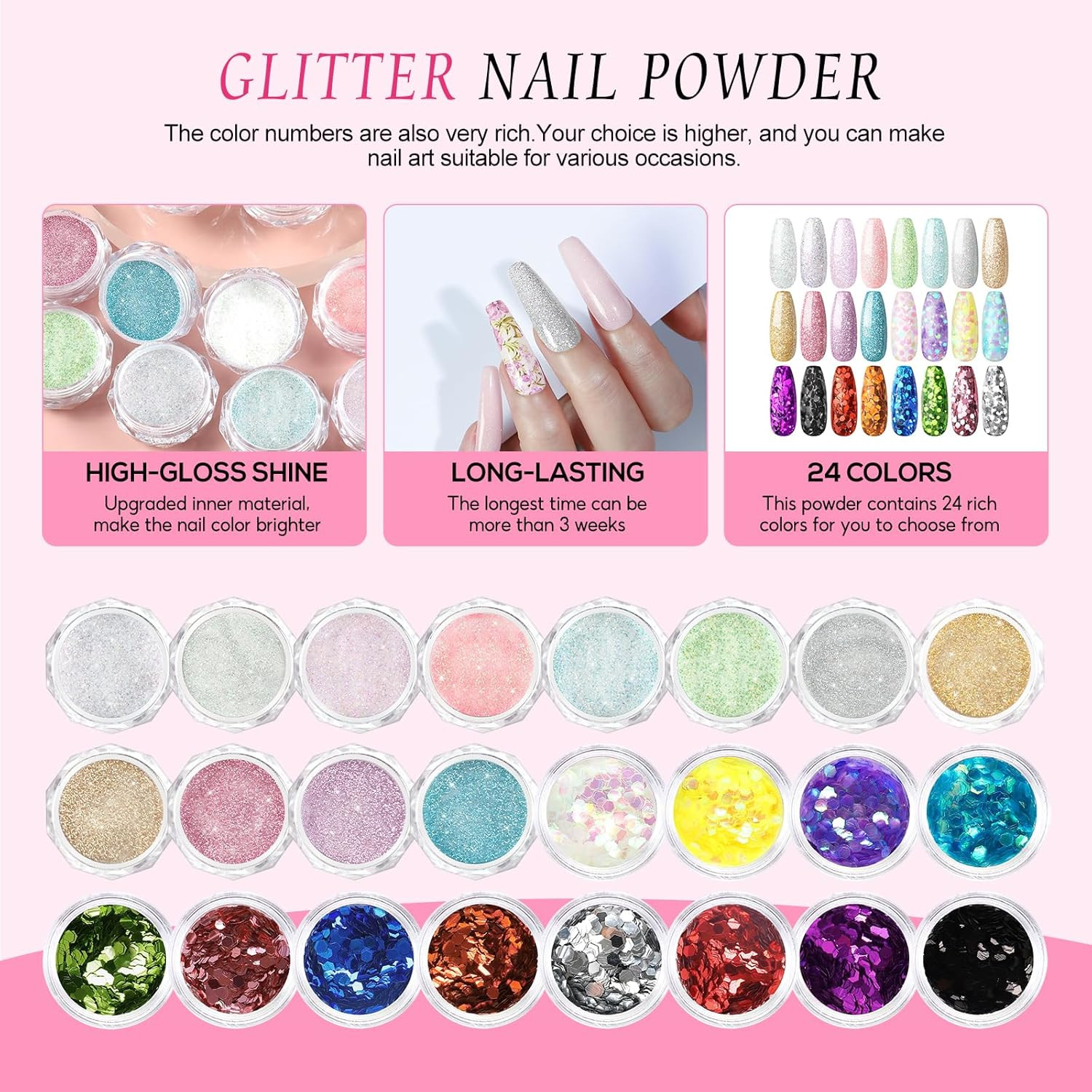Acrylic Nail Kit with Drill and U V Light, Professional Nail Kit Acrylic Set for