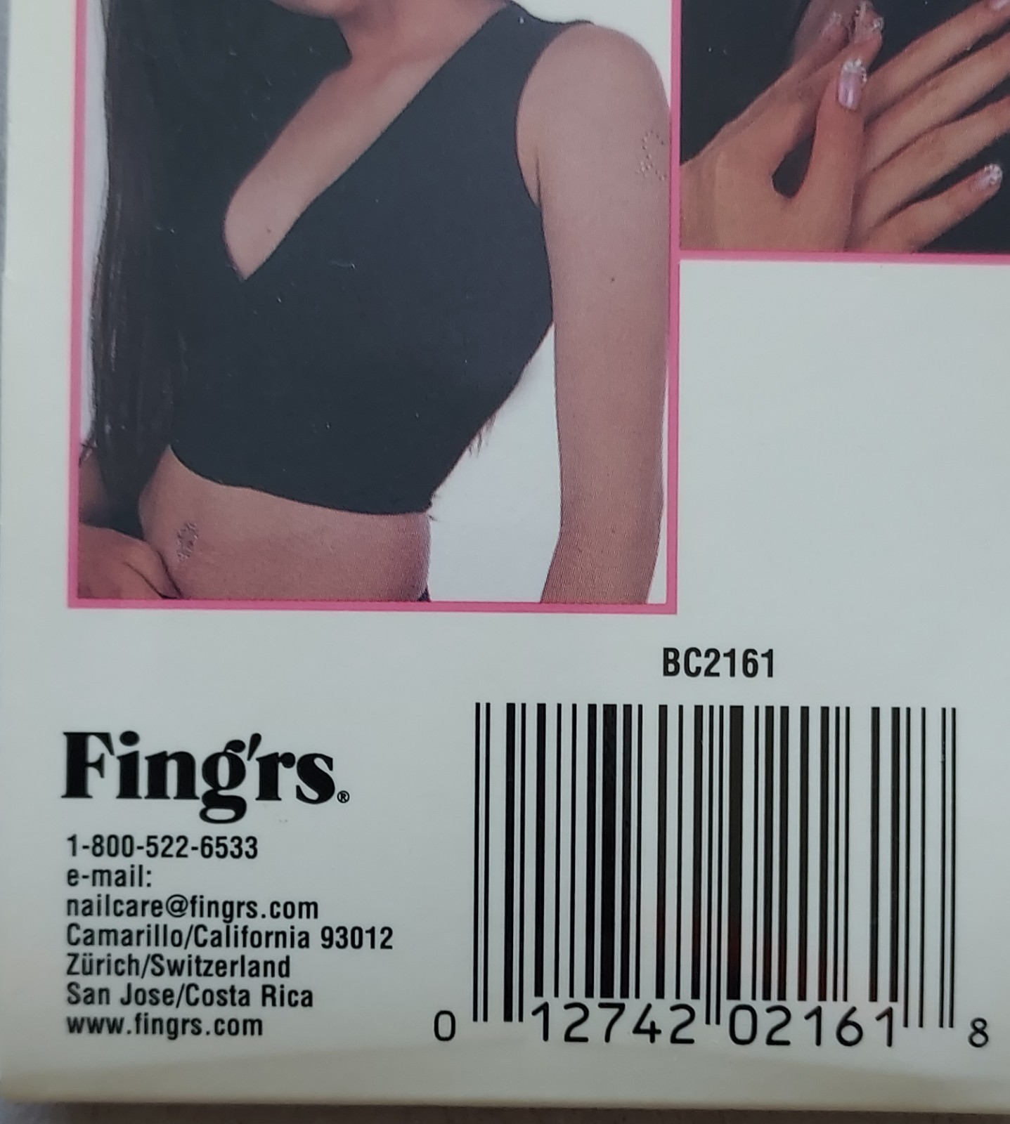 Vintage Fing’rs Swarovski Crystal Art Tattoos for Nails
