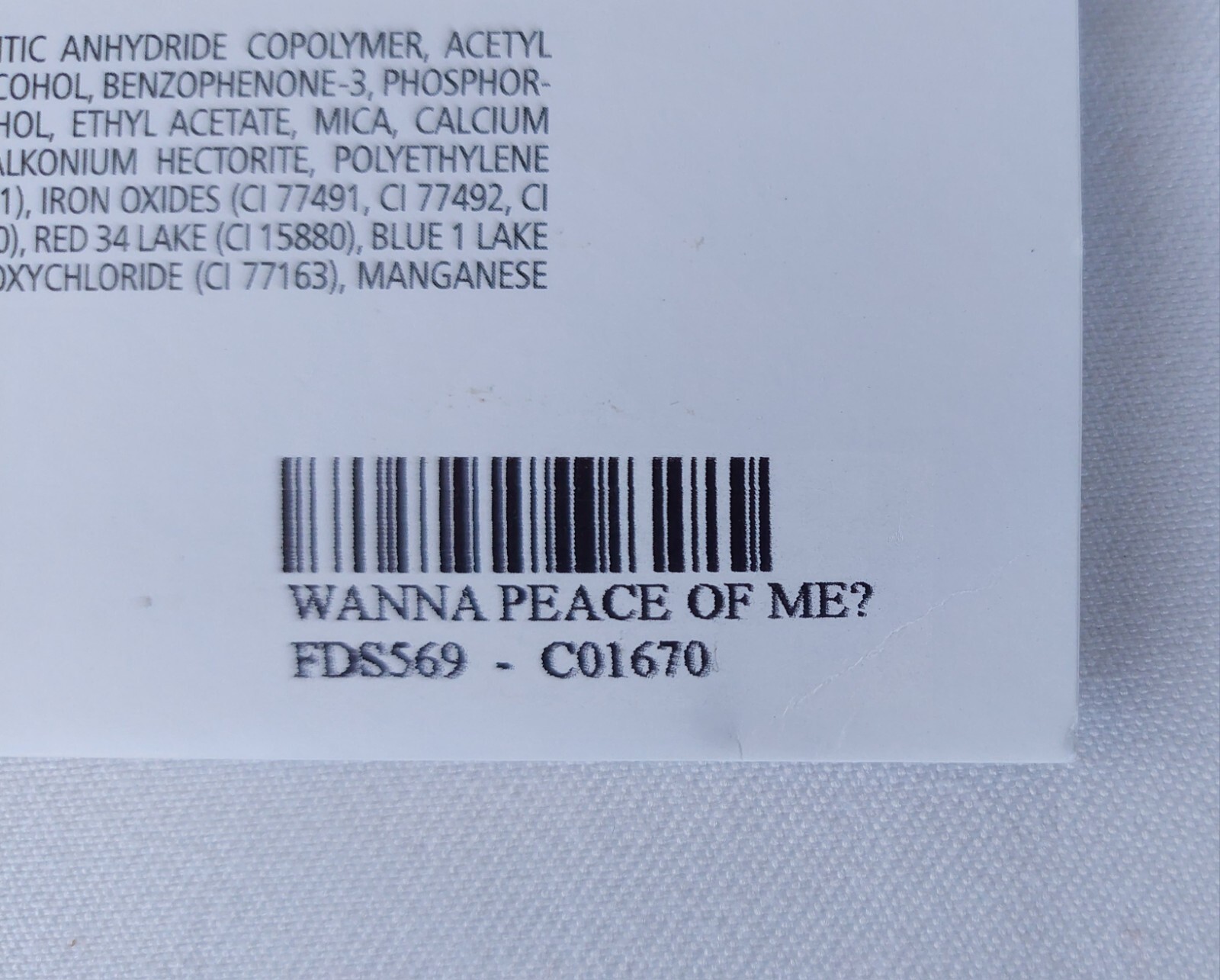 Color Street “Wanna Peace Of Me?” Retired