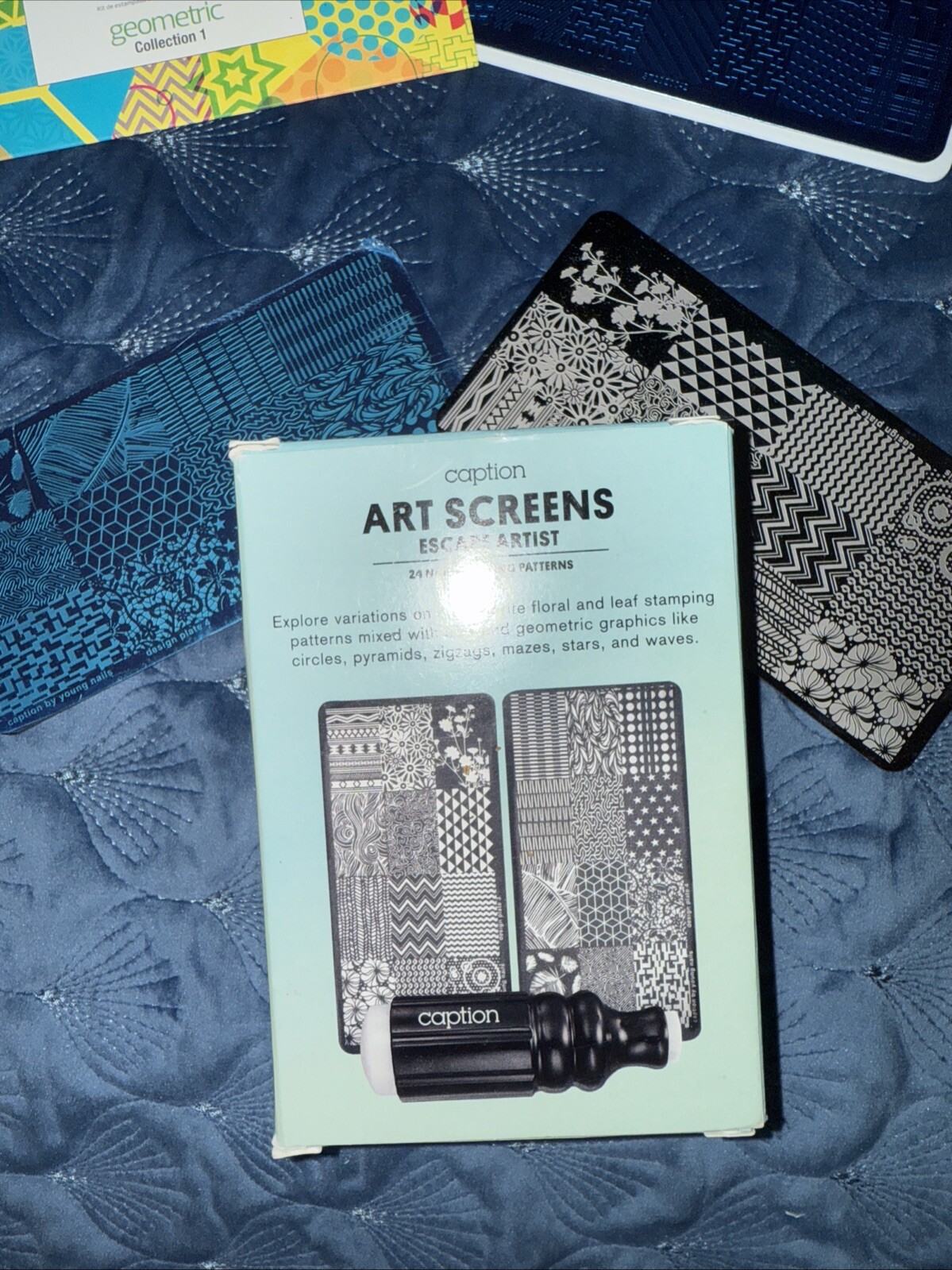 Morgan Taylor GEOMETRIC CELEBRATIONS & FLIRTY FLORALS NAIL ART STAMPING KITS